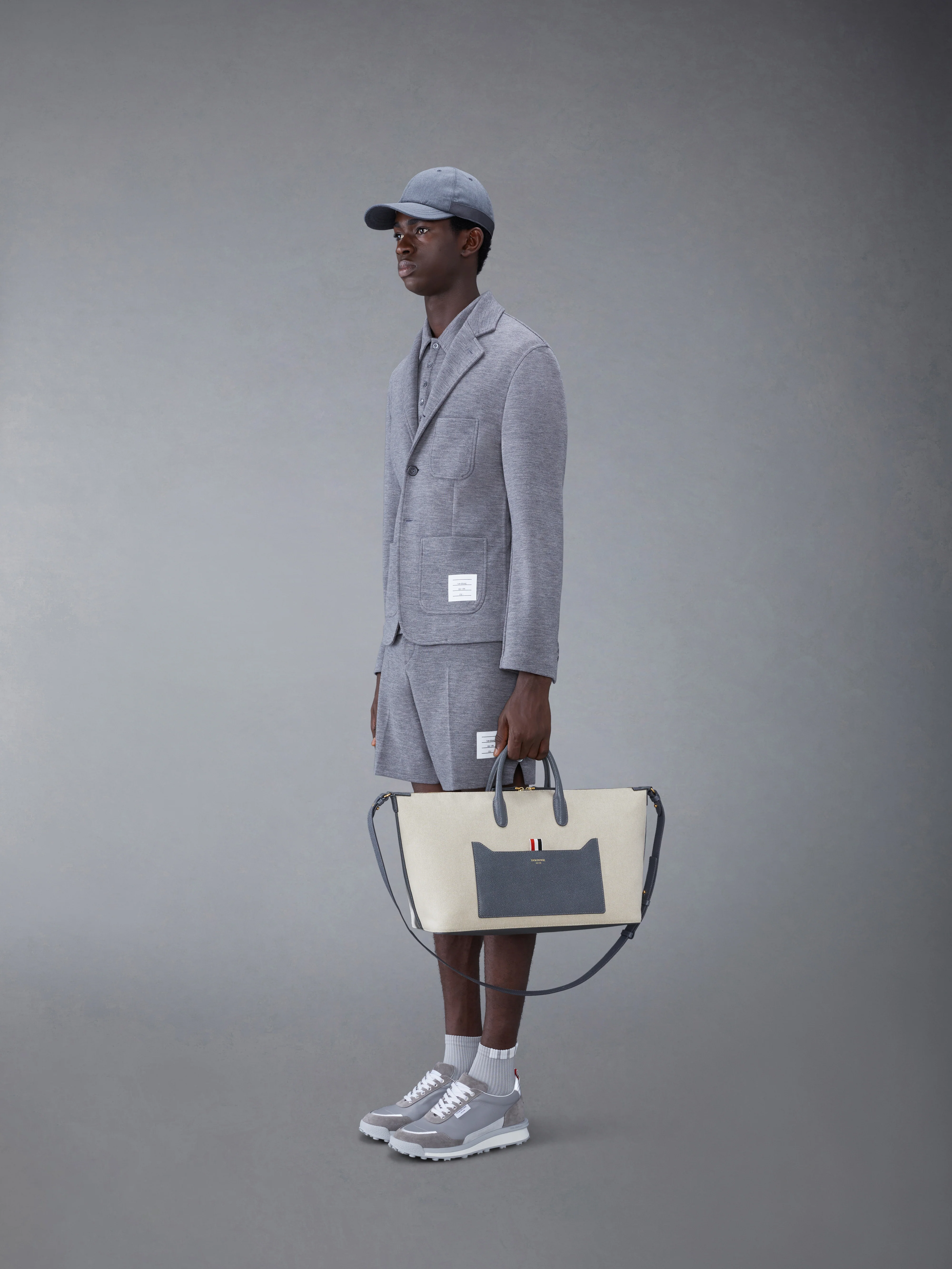 COTTON CANVAS MEDIUM DUFFLE