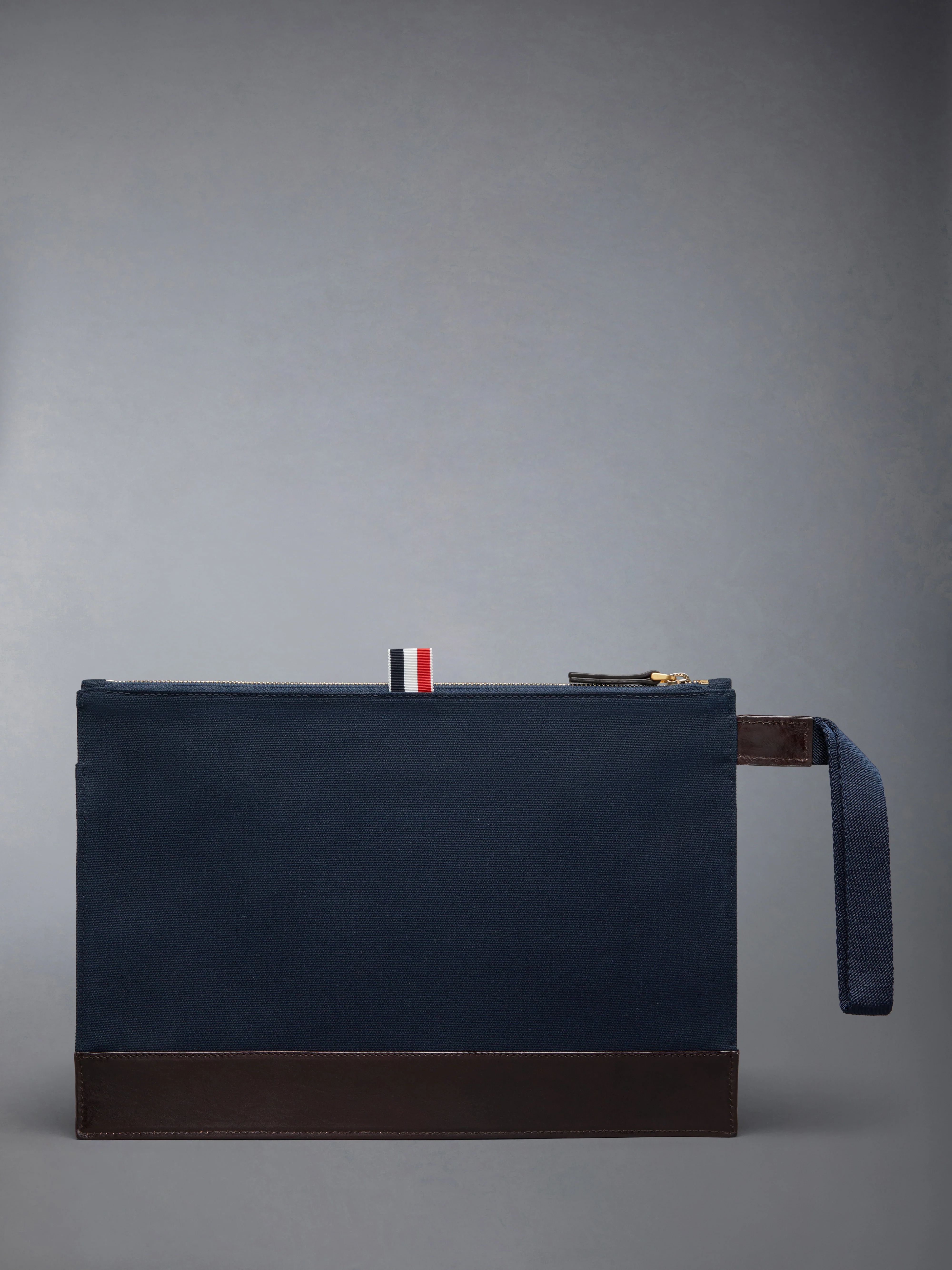 COTTON CANVAS SNAP POCKET POUCH