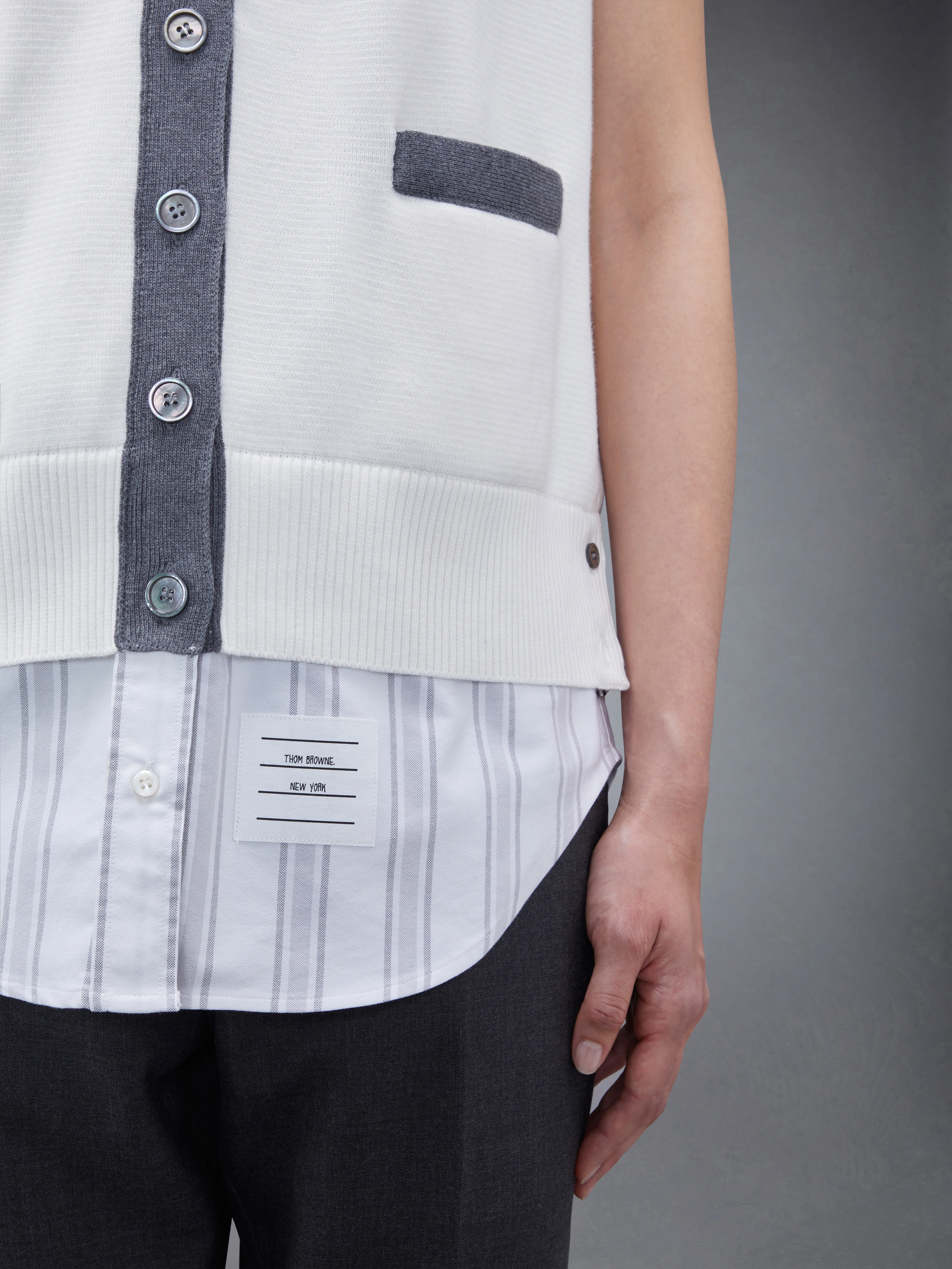 5965-cotton-milano-and-oxford-4-bar-v-neck-cardigan-vest-shirt-combo-8.webp Cotton Milano and Oxford 4-Bar V-Neck Cardigan Vest Shirt Combo