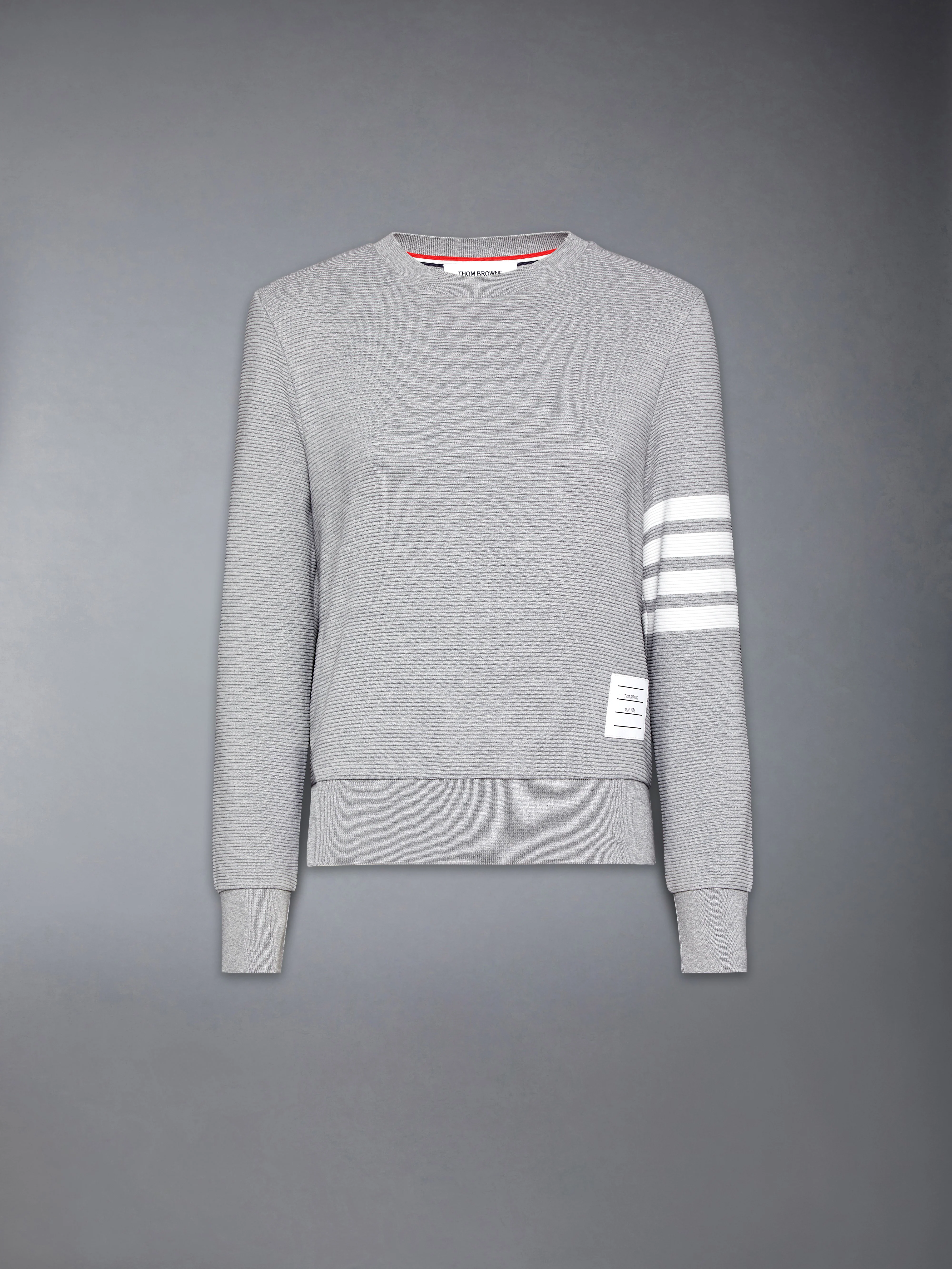 6118-cotton-ottoman-rib-4-bar-crew-neck-sweatshirt-5.webp COTTON OTTOMAN RIB 4-BAR CREW NECK SWEATSHIRT