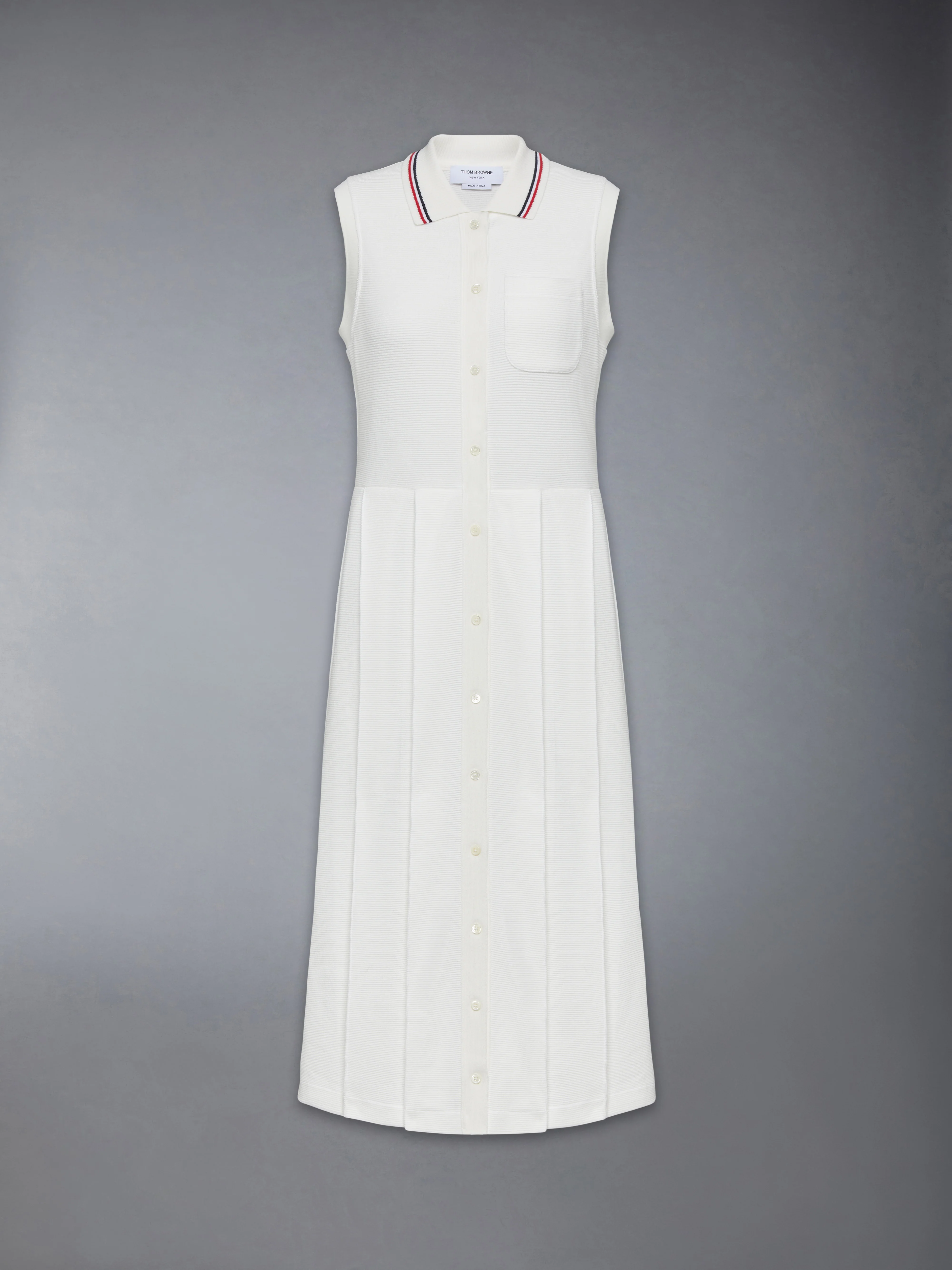 6403-cotton-waffle-pleated-polo-dress-7.webp COTTON WAFFLE PLEATED POLO DRESS