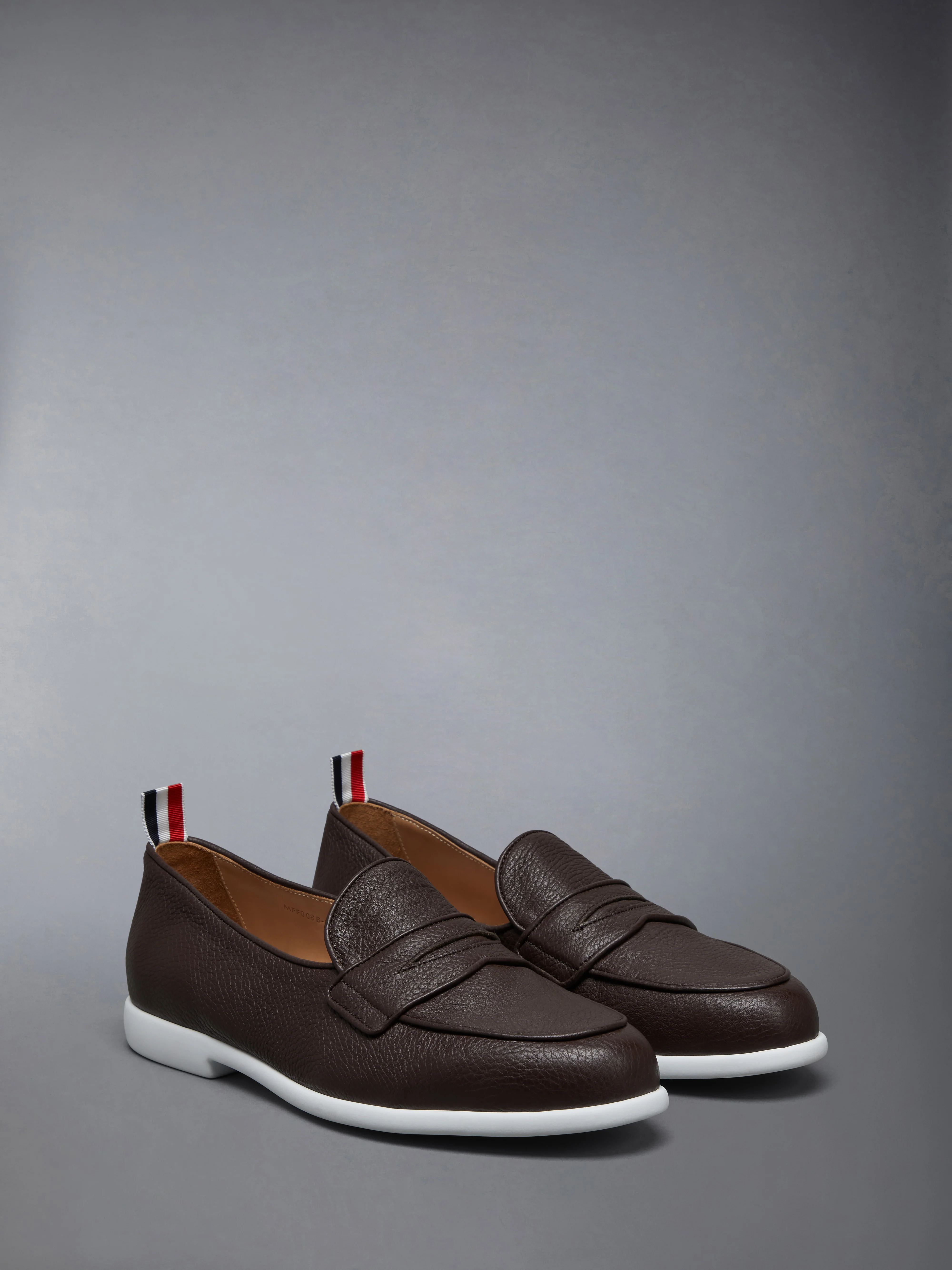 DEERSKIN LEATHER VARSITY PENNY LOAFER