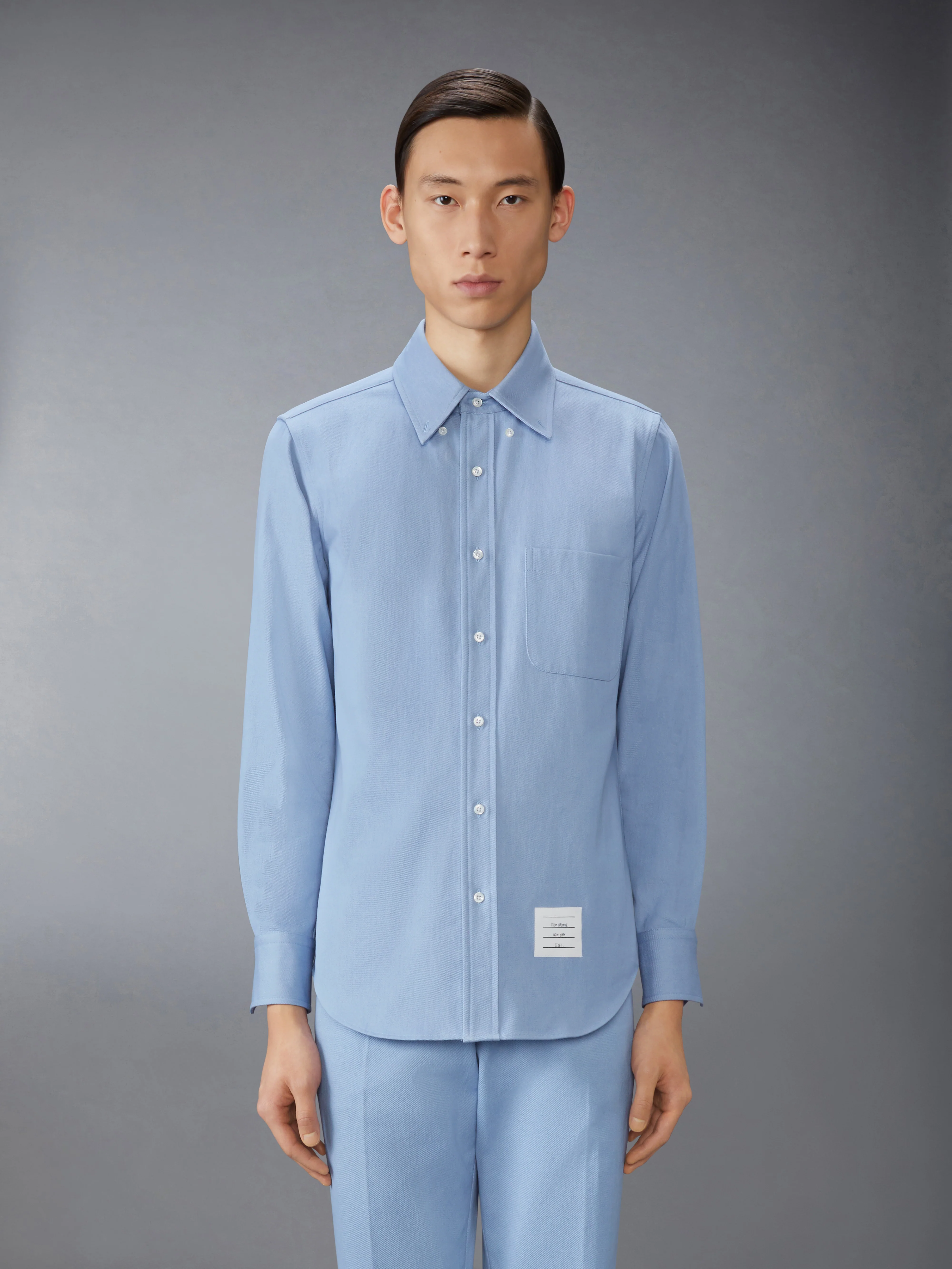DENIM STRAIGHT FIT SHIRT