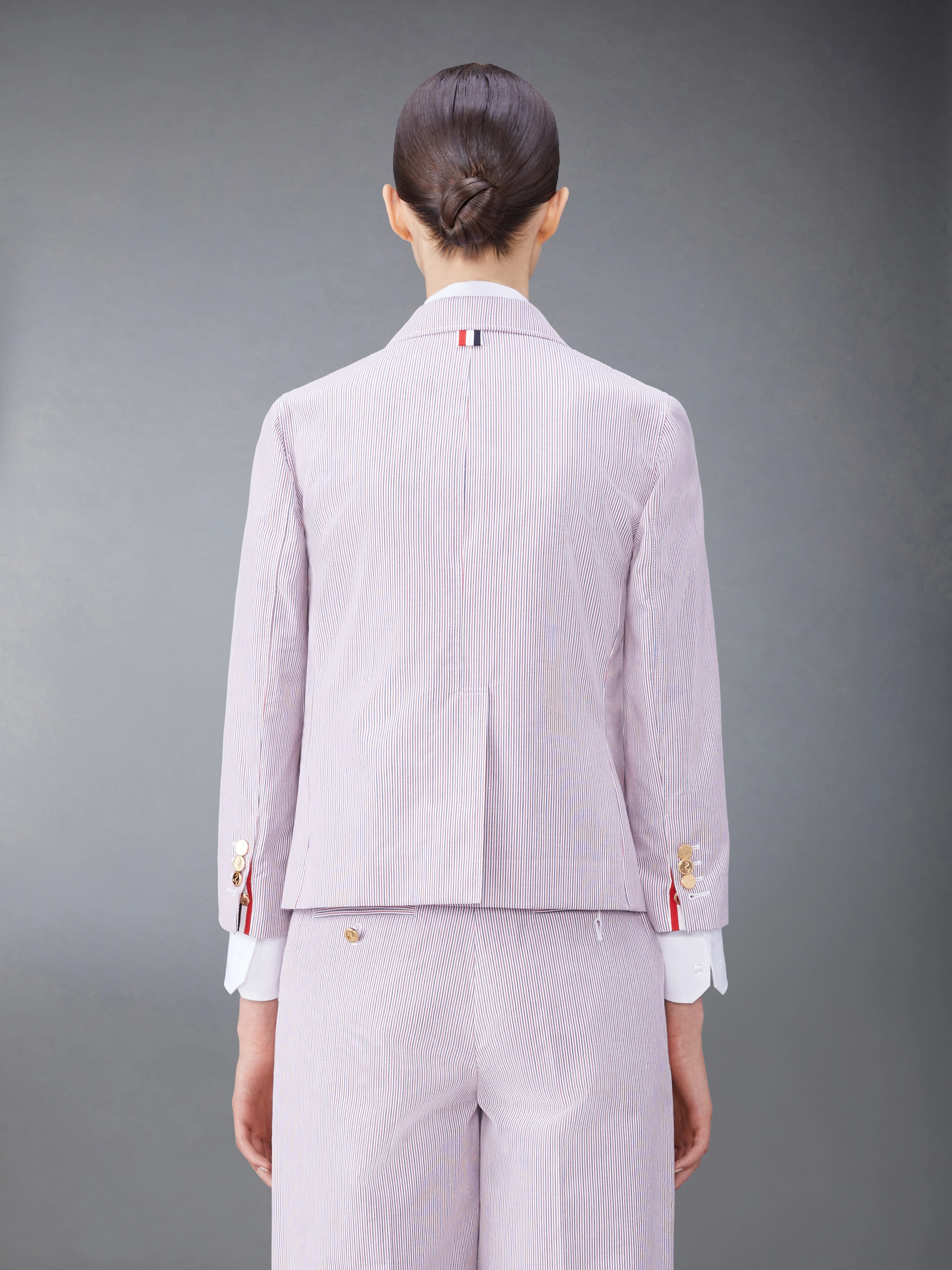 DOBBYCORD CROPPED SACK SPORT COAT