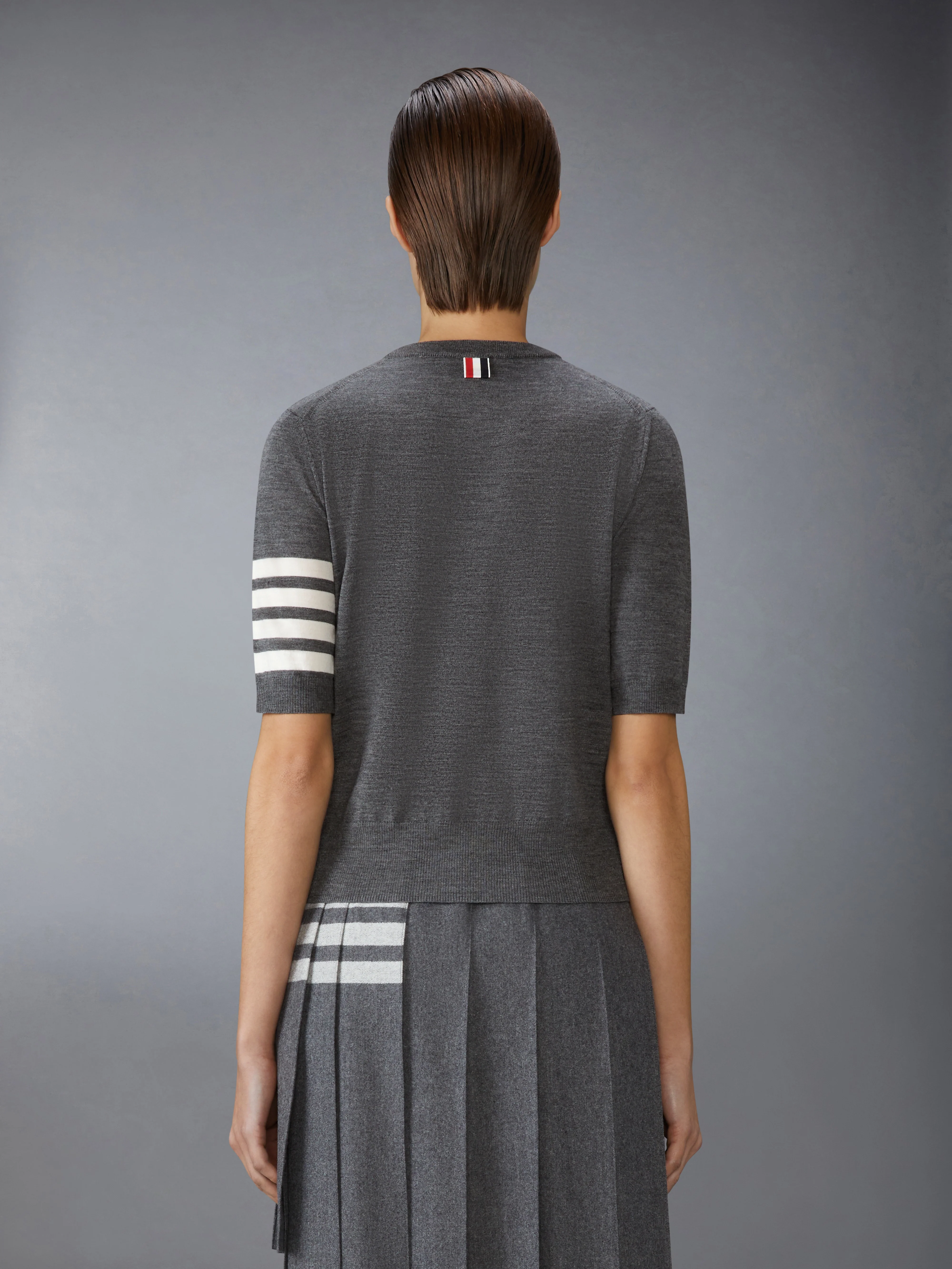 FINE MERINO WOOL 4-BAR TEE