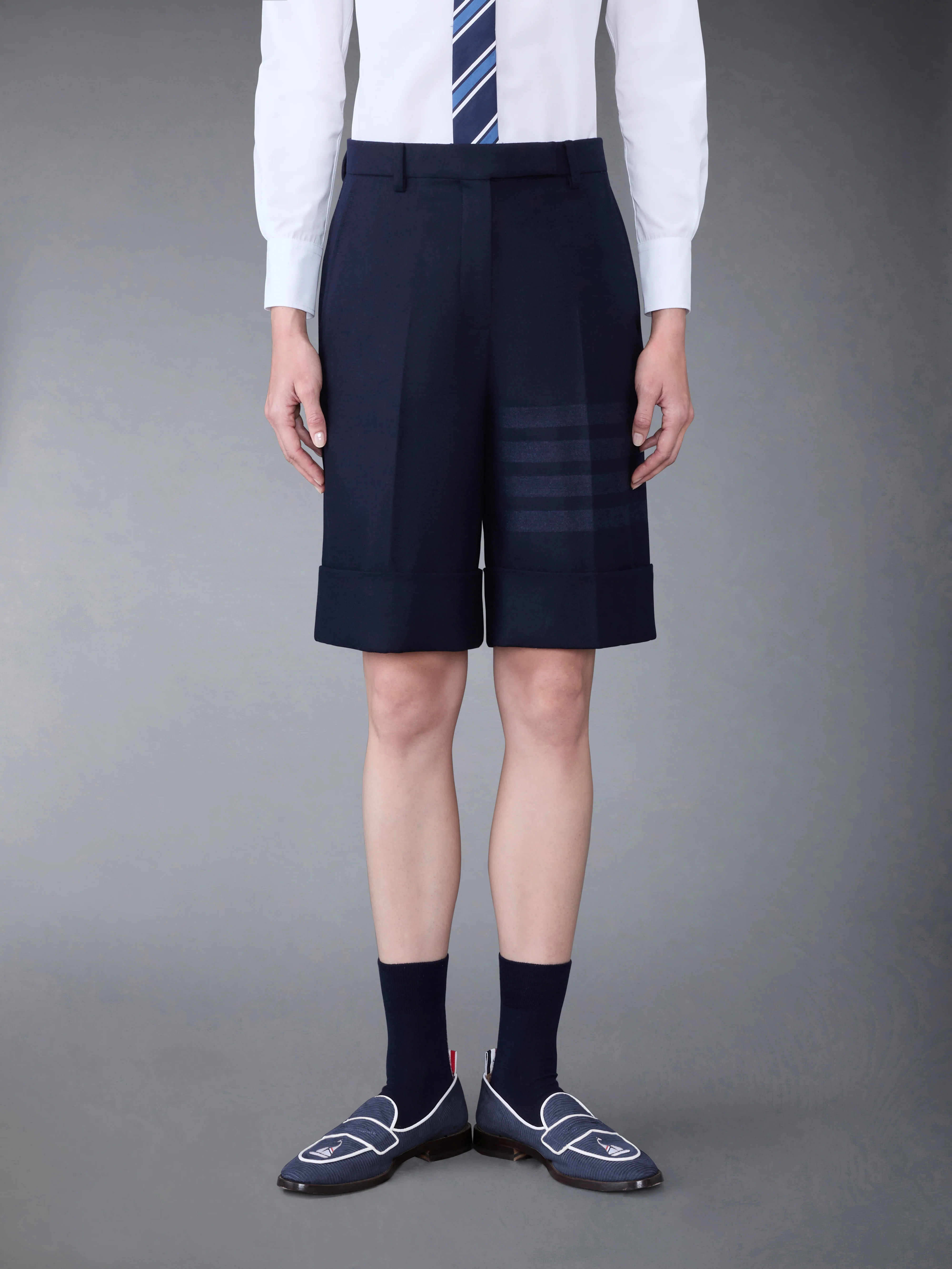 Flannel 4-Bar Sack Short