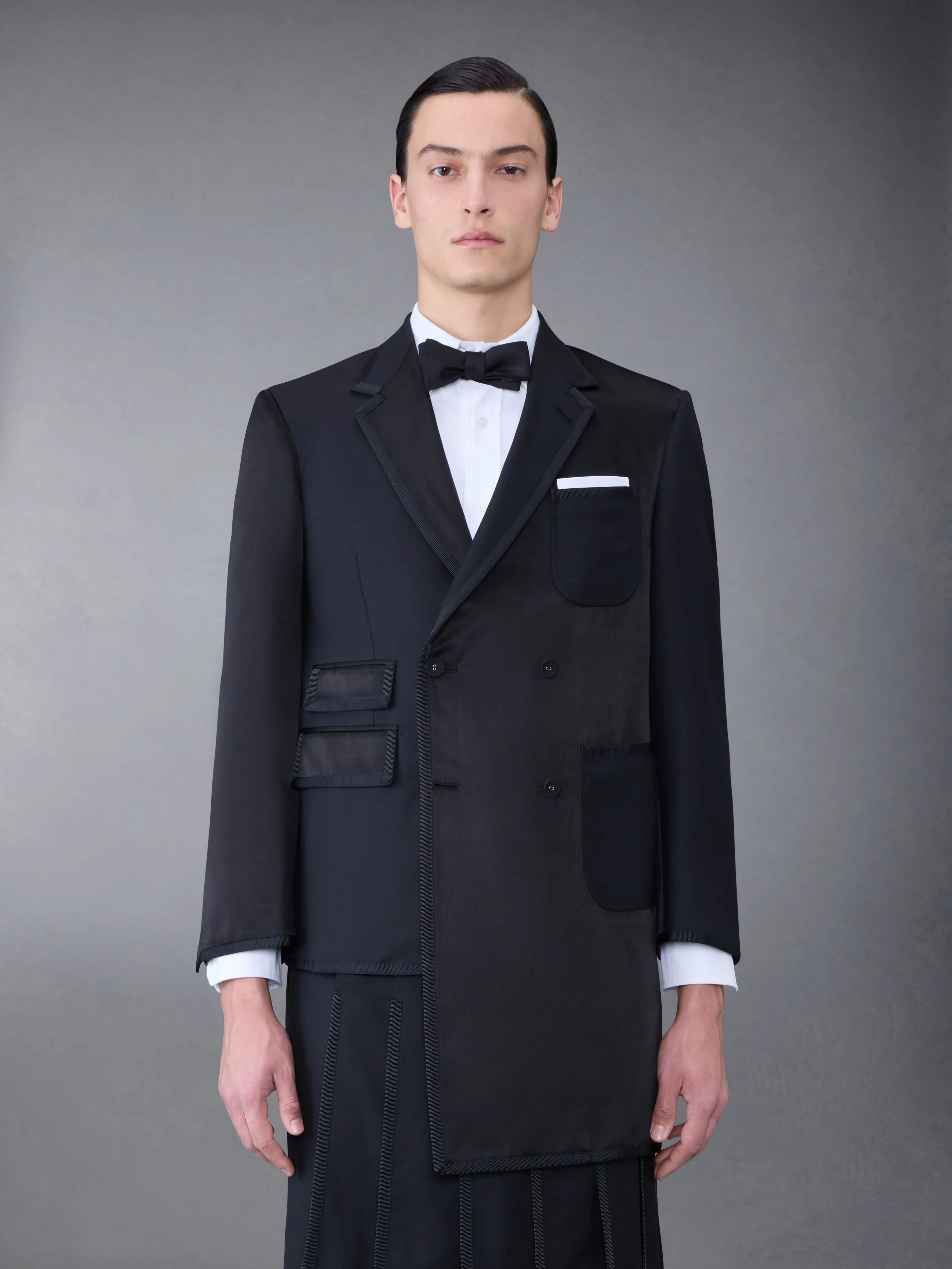 Funmix Duchesse Satin Collage Sport Coat