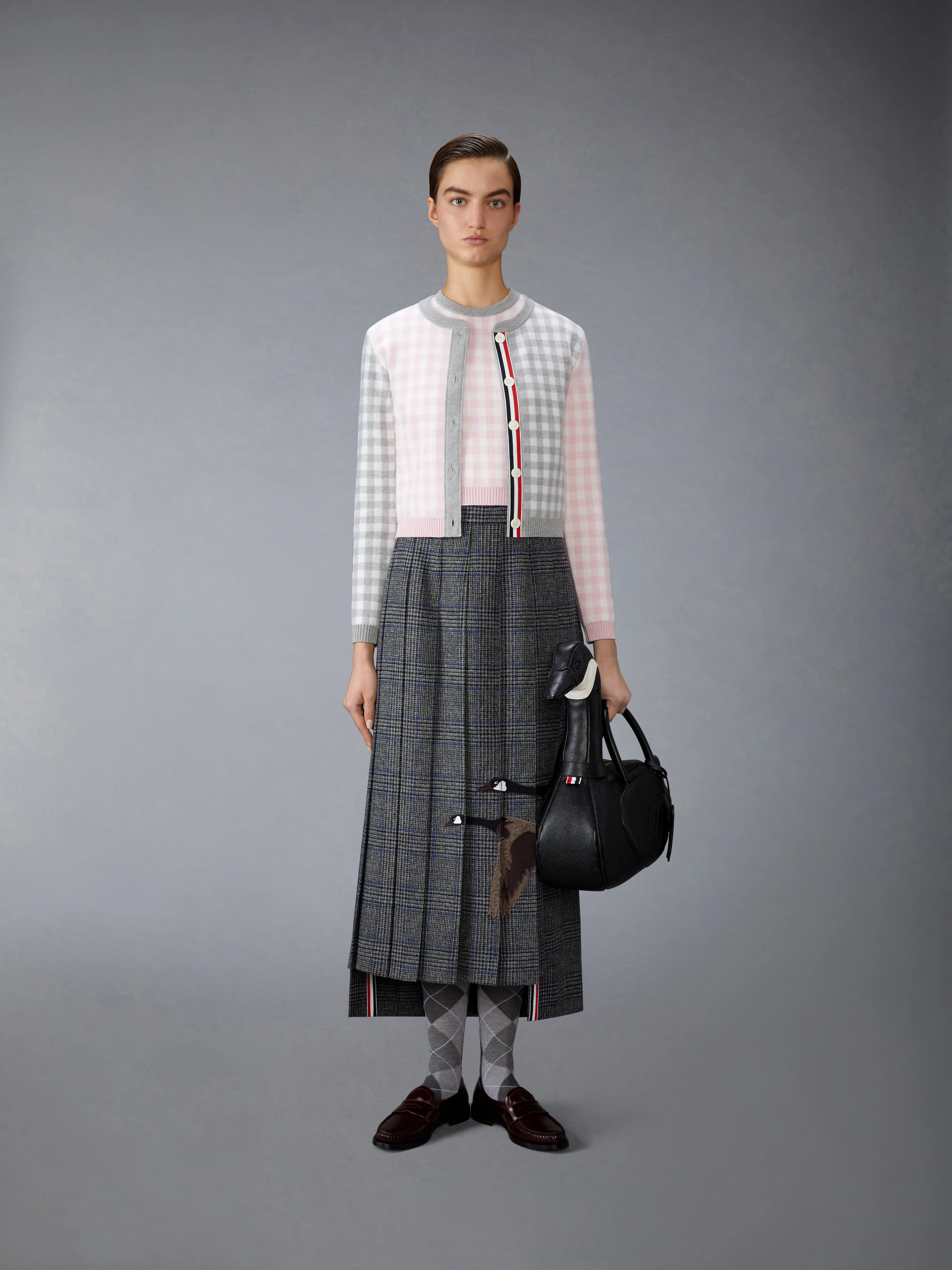 7375-funmix-gingham-check-jacquard-merino-wool-shell-top-3.webp FUNMIX GINGHAM CHECK JACQUARD MERINO WOOL SHELL TOP