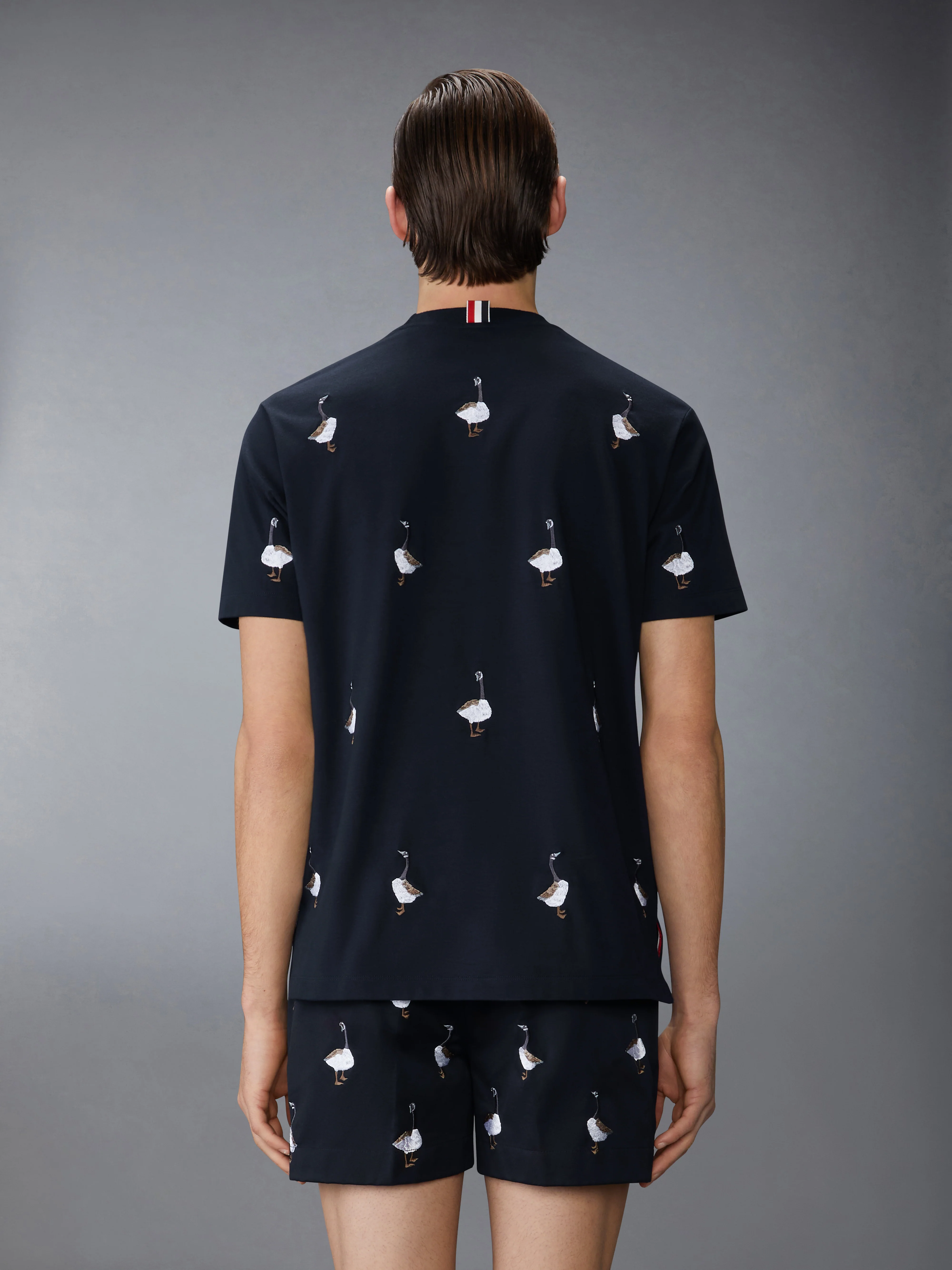 GEESE PRINT JERSEY TEE