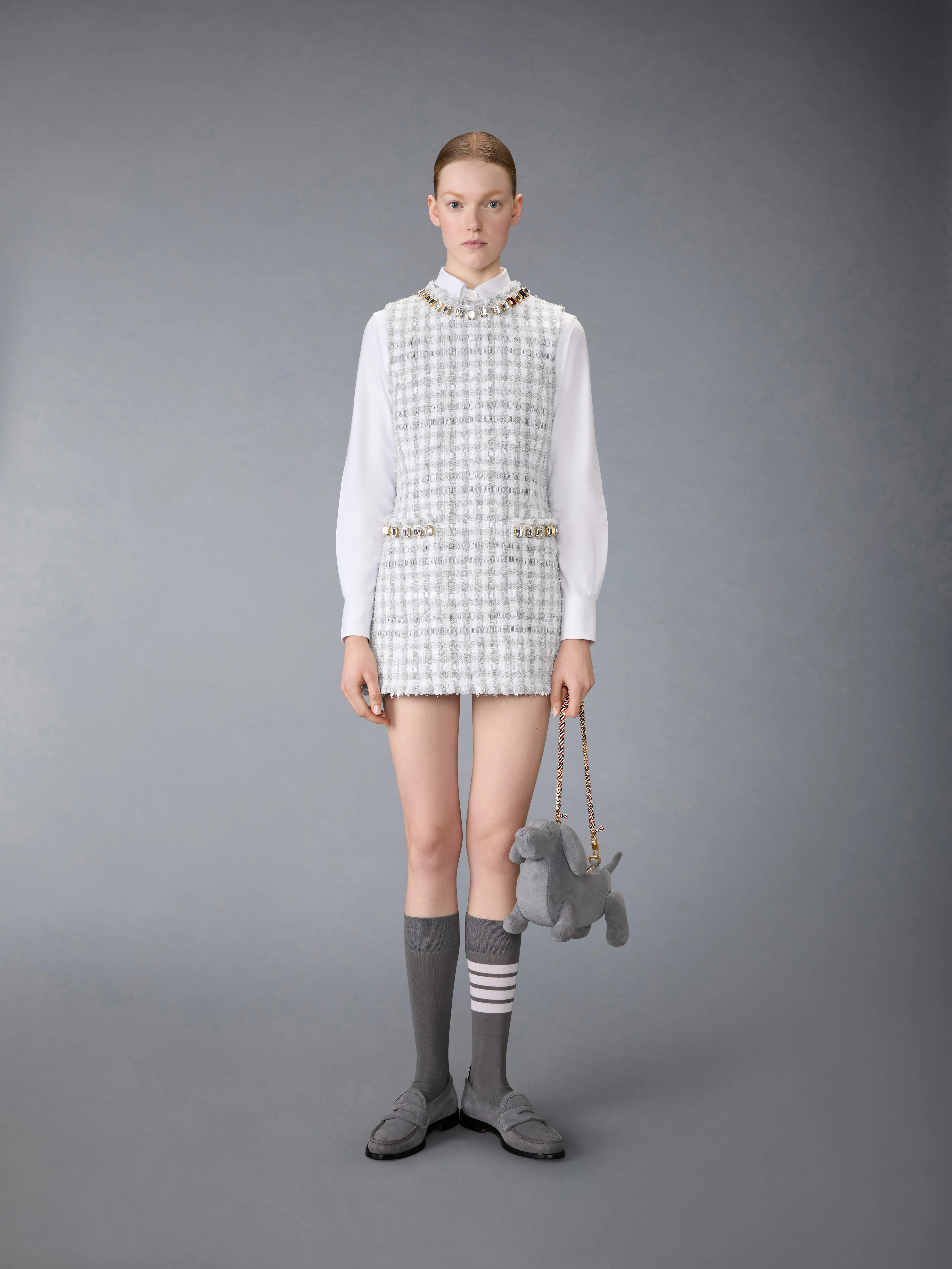 7608-gingham-satin-ribbon-tweed-mini-pencil-dress-with-swarovski-crystal-4.webp GINGHAM SATIN RIBBON TWEED MINI PENCIL DRESS WITH SWAROVSKI CRYSTAL
