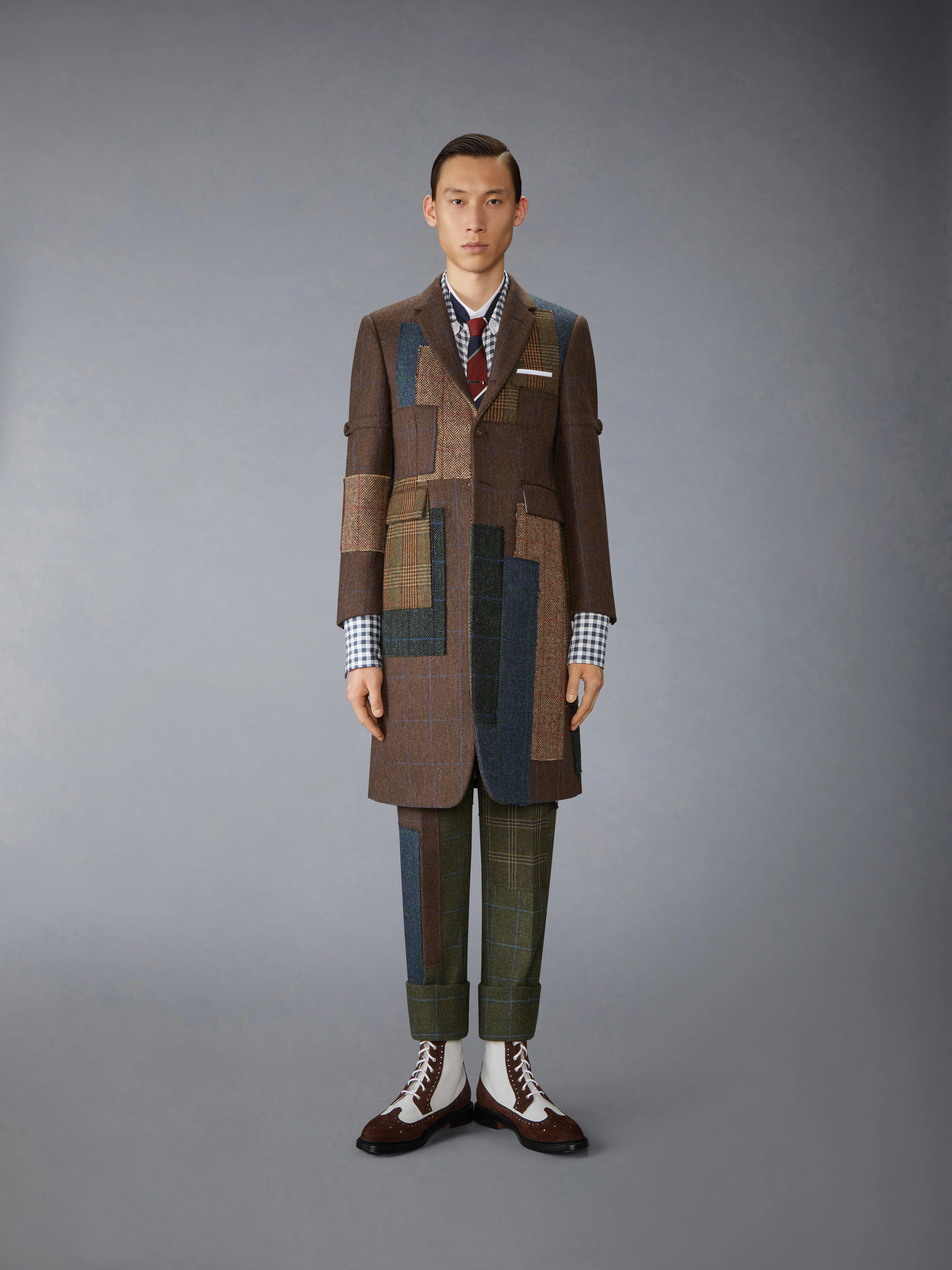 HUNTING TWEED ARMBABD SPORTCOAT