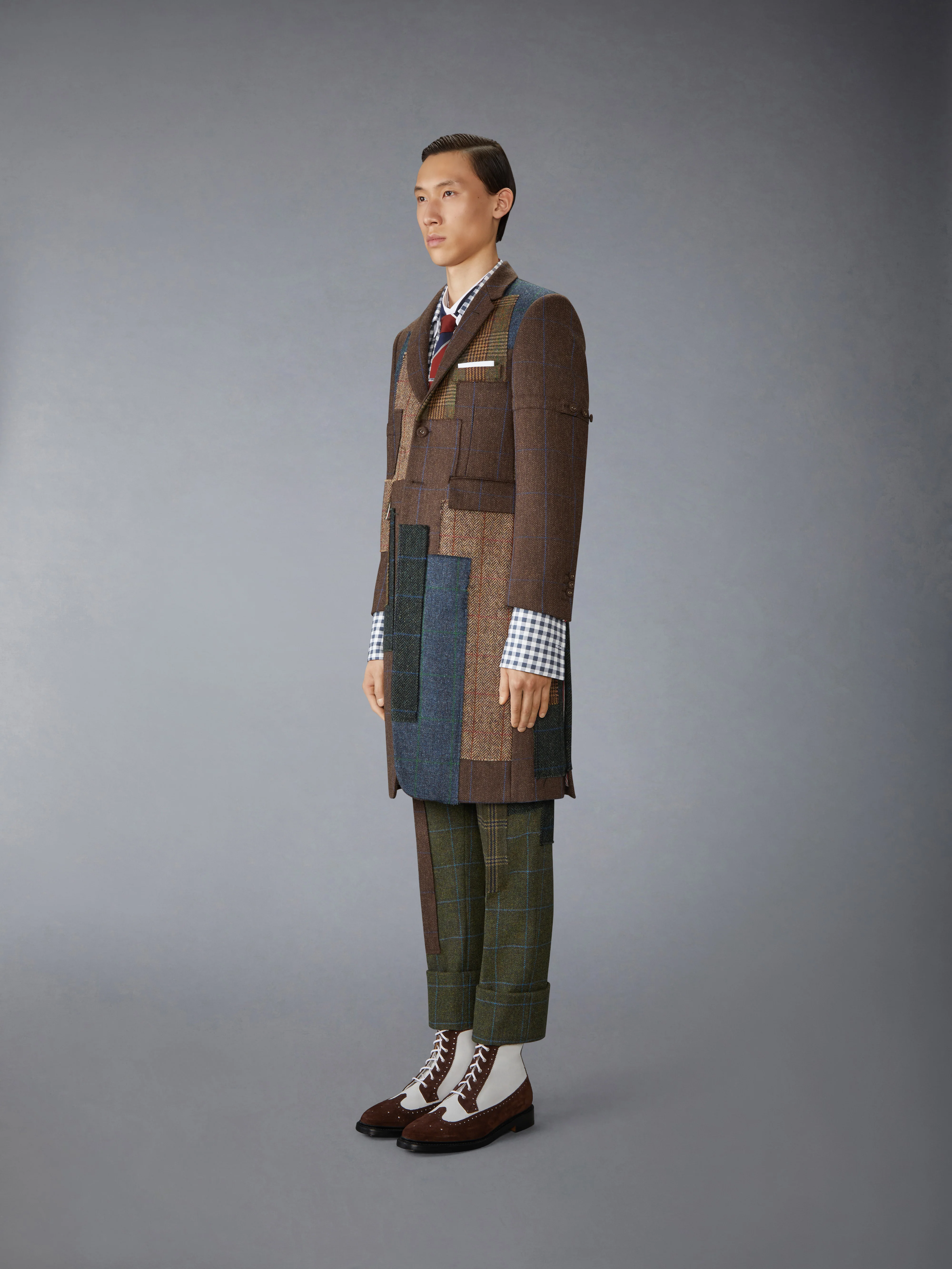 HUNTING TWEED ARMBABD SPORTCOAT