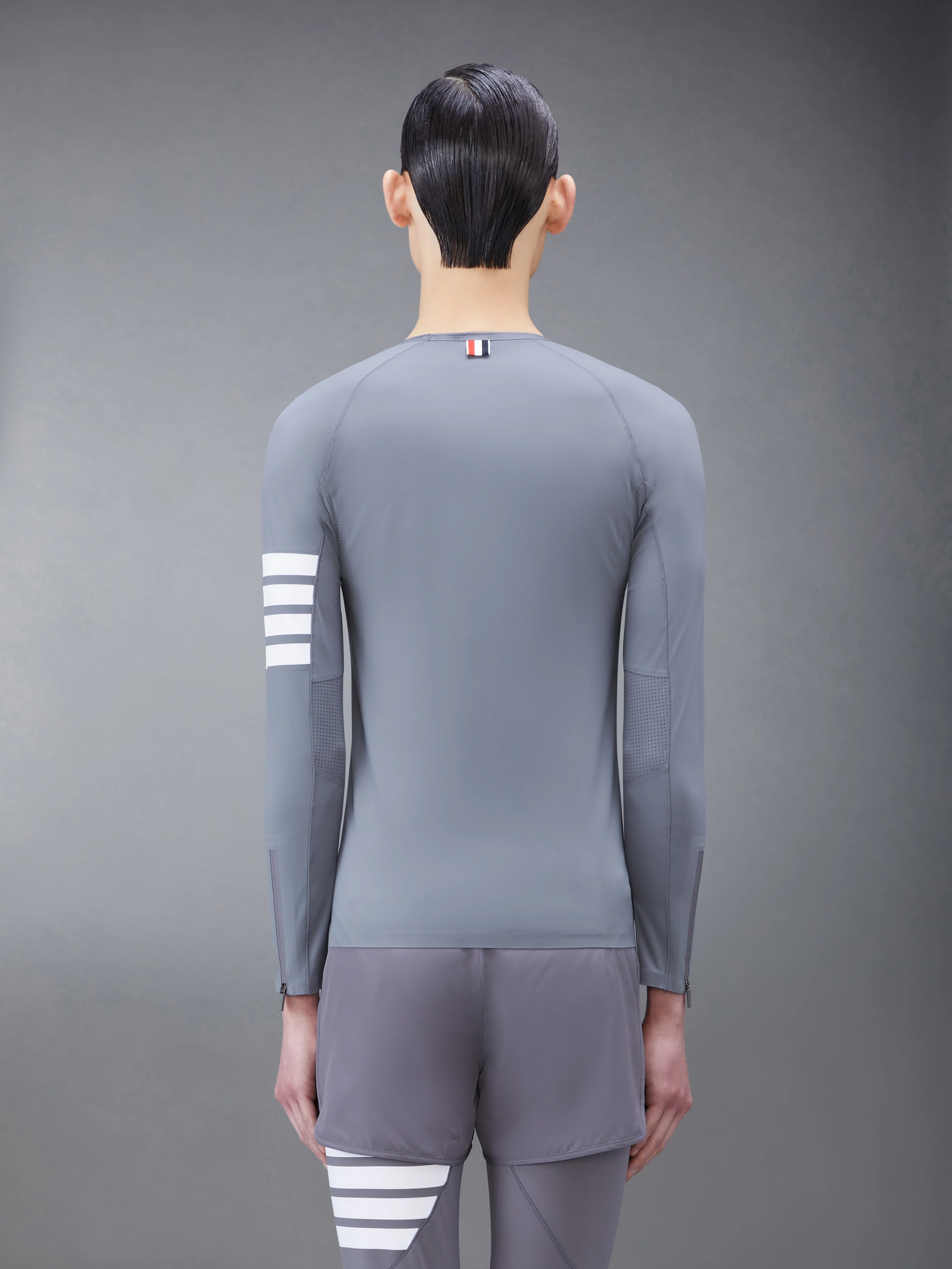 INTERLOCK 4-BAR COMPRESSION LONG SLEEVE TEE