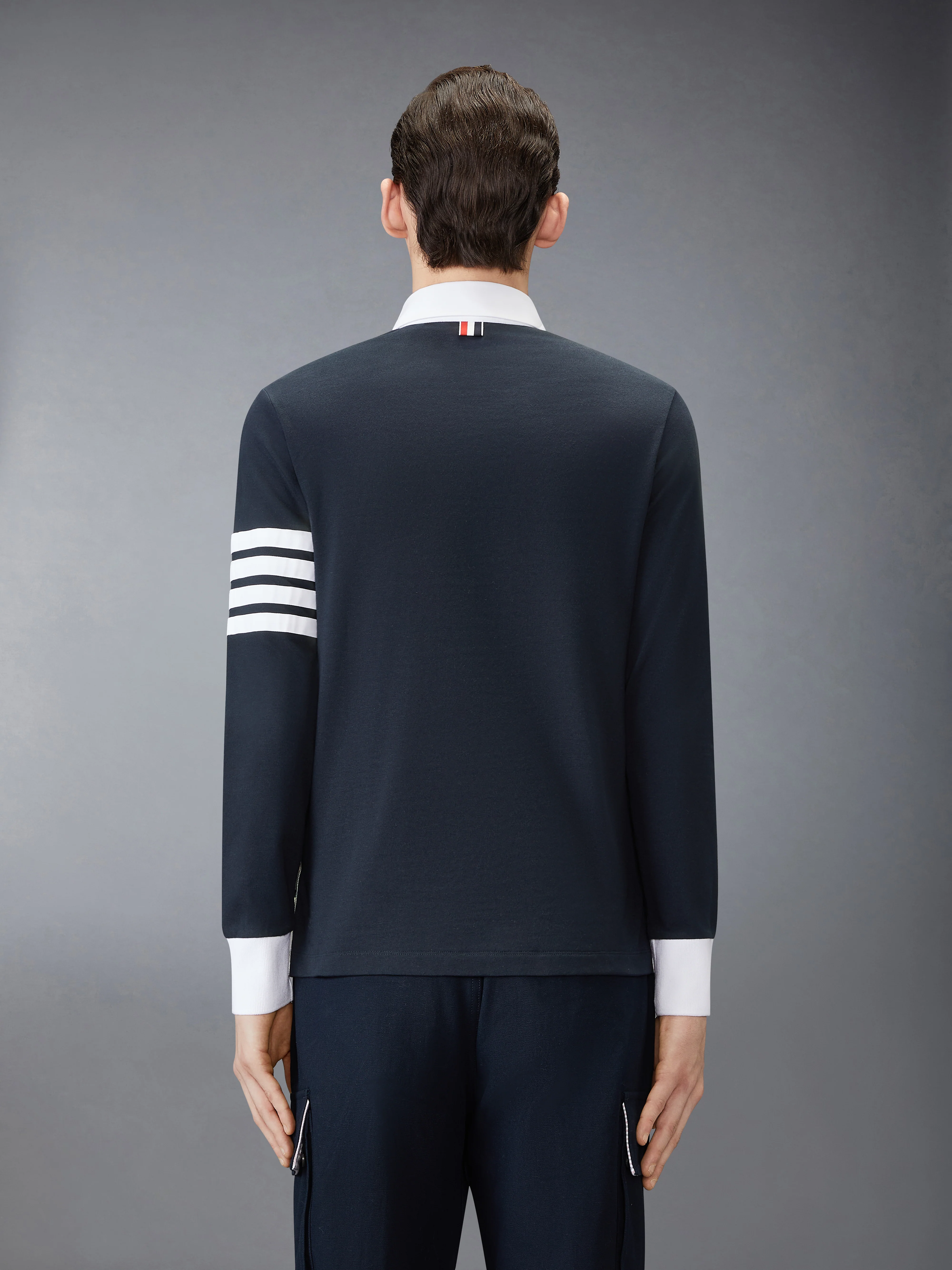JERSEY 4-BAR RUGBY POLO