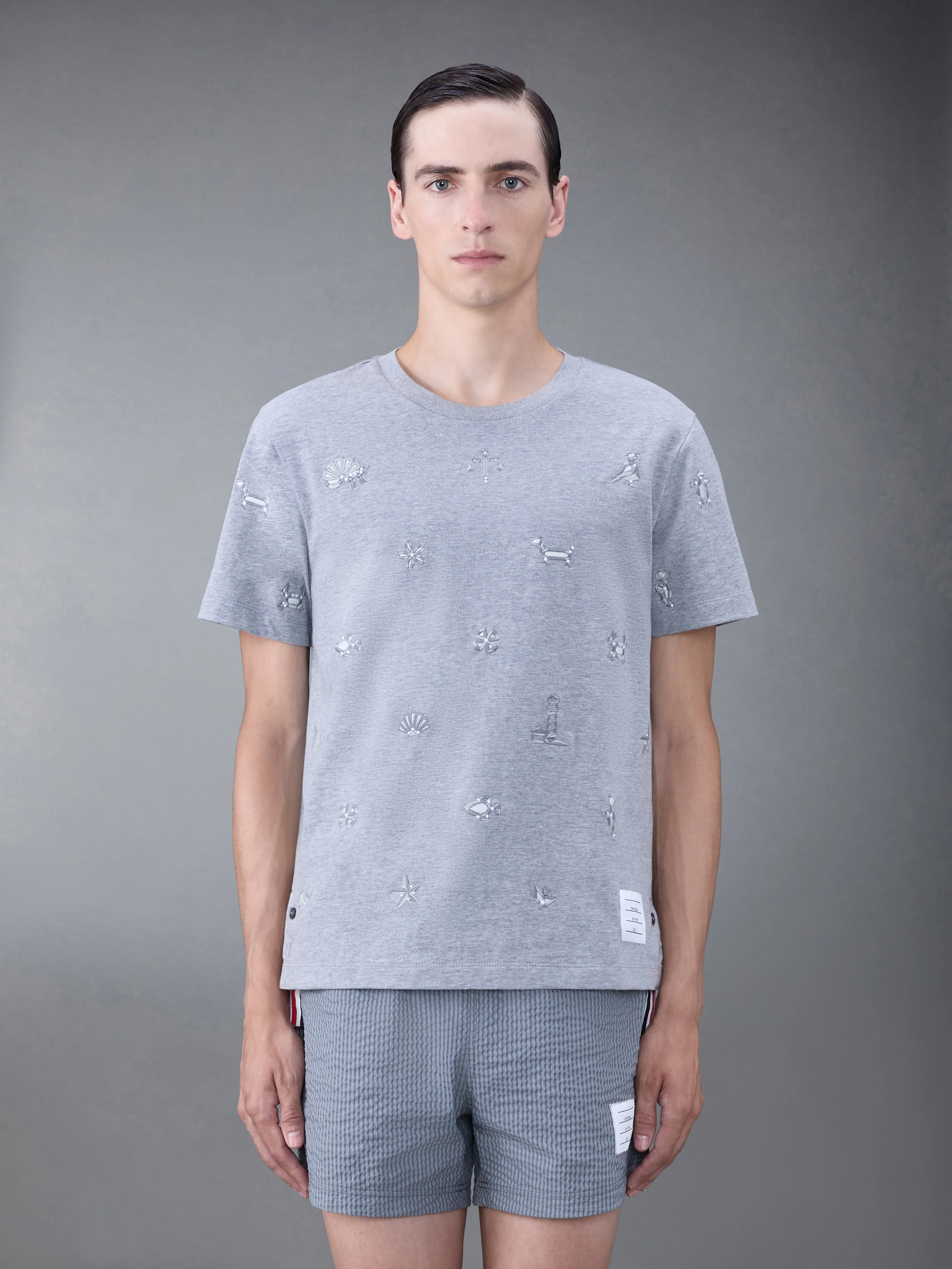 JERSEY NAUTICAL SHORT SLEEVE TEE