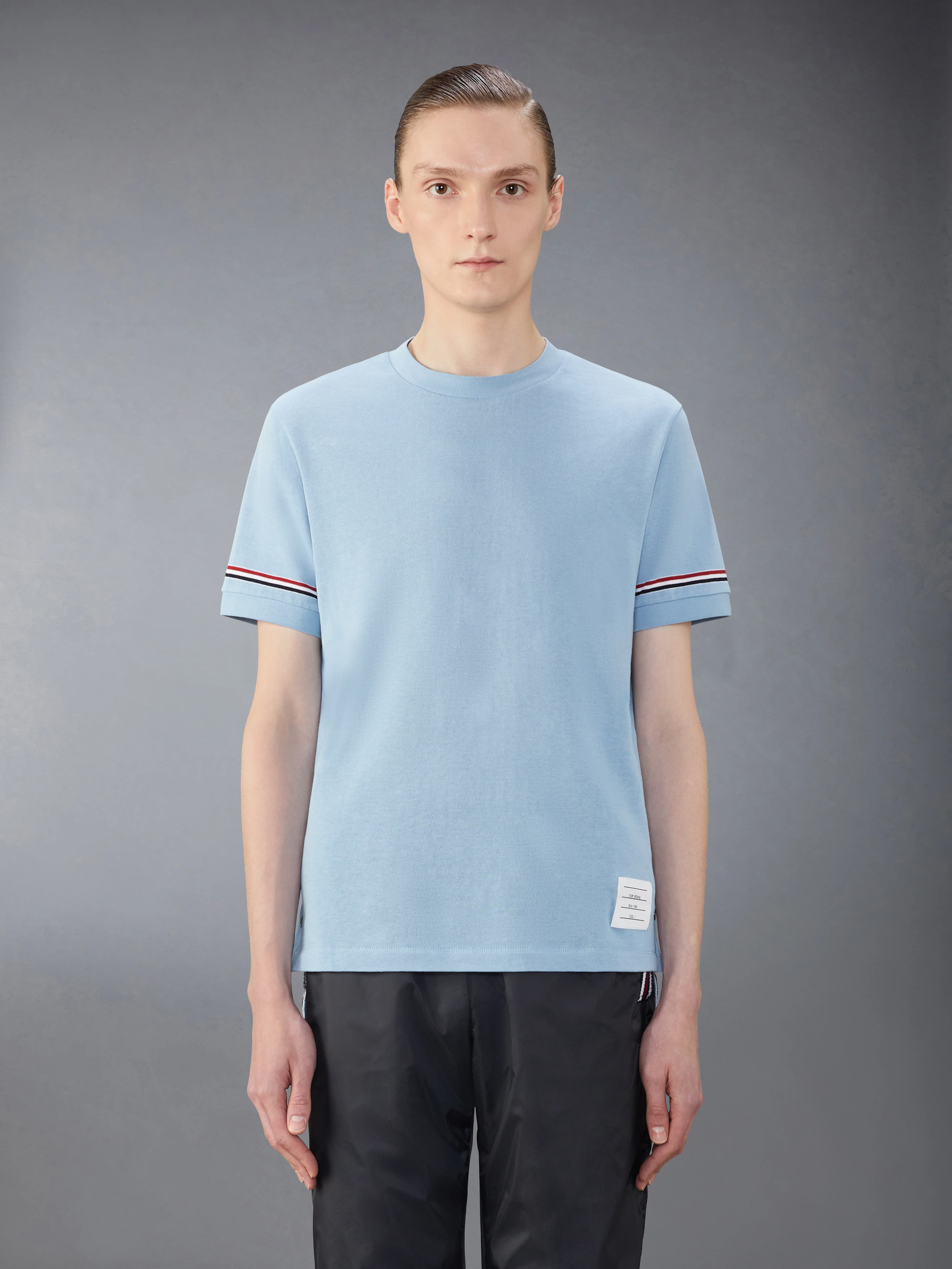 LIGHT WEIGHT COTTON STRIPE TEE