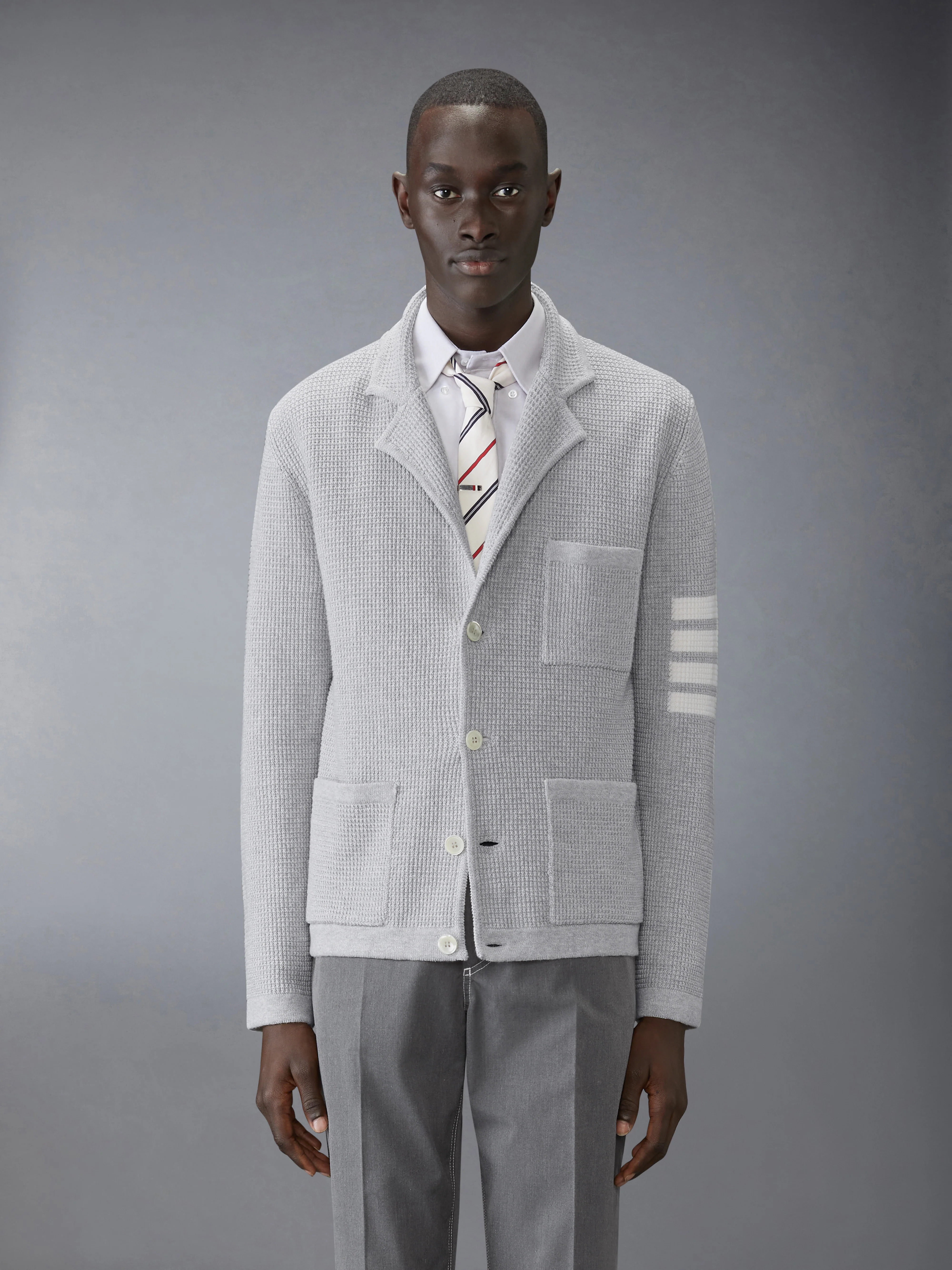 8346-linen-cotton-4-bar-caridgan-jacket-1.webp LINEN COTTON 4-BAR CARIDGAN JACKET