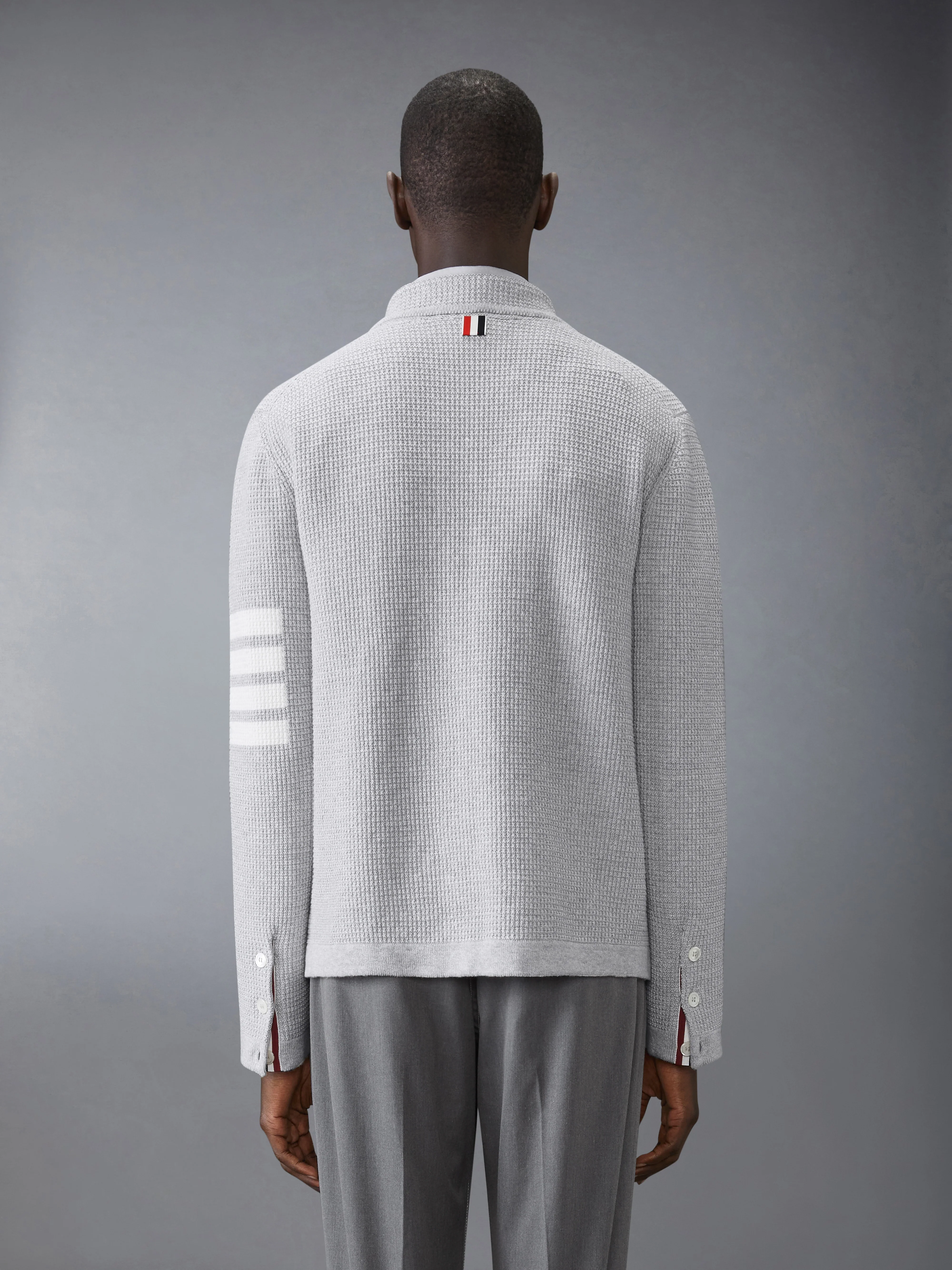8346-linen-cotton-4-bar-caridgan-jacket-2.webp LINEN COTTON 4-BAR CARIDGAN JACKET