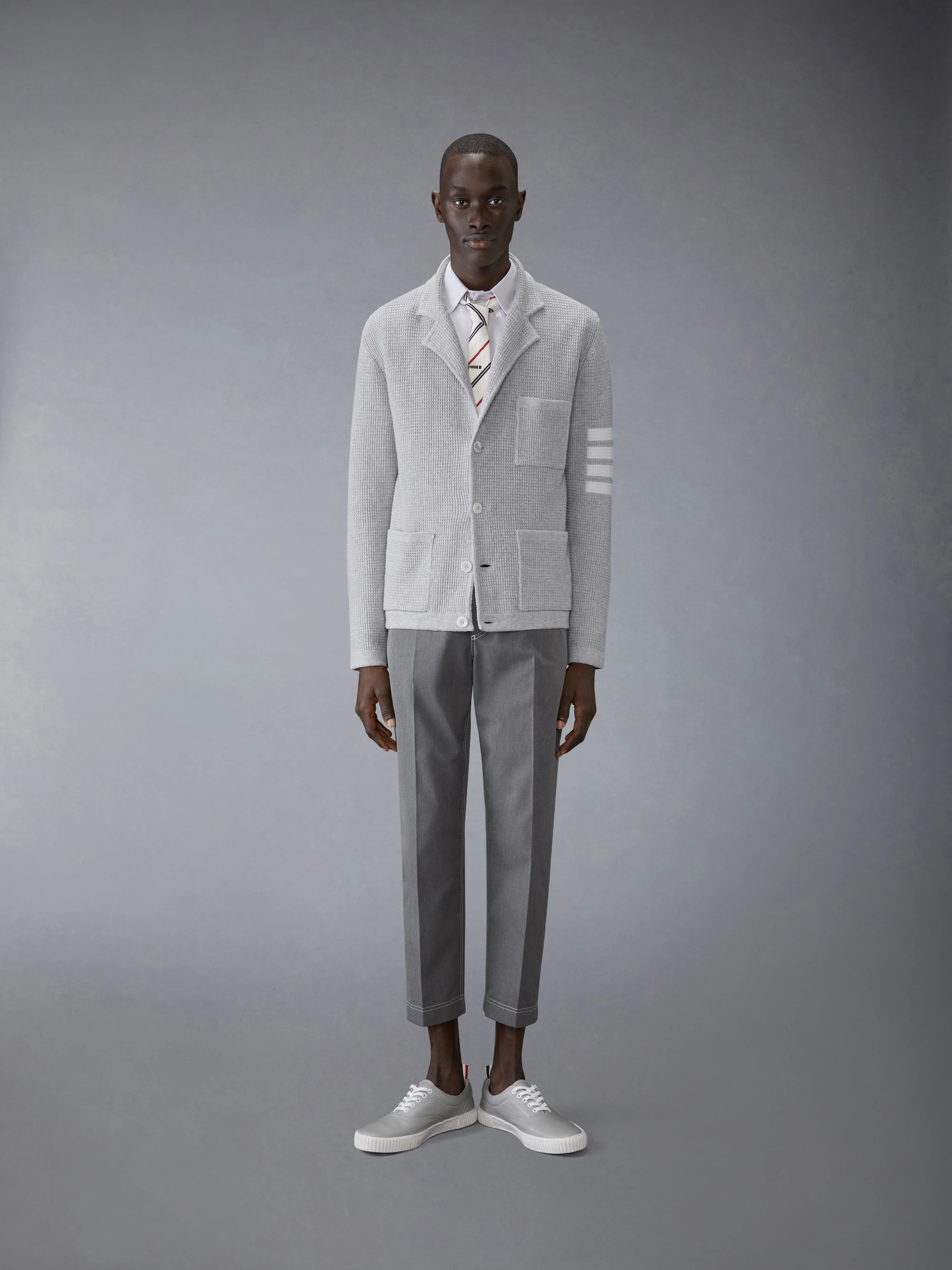 8346-linen-cotton-4-bar-caridgan-jacket-3.webp LINEN COTTON 4-BAR CARIDGAN JACKET