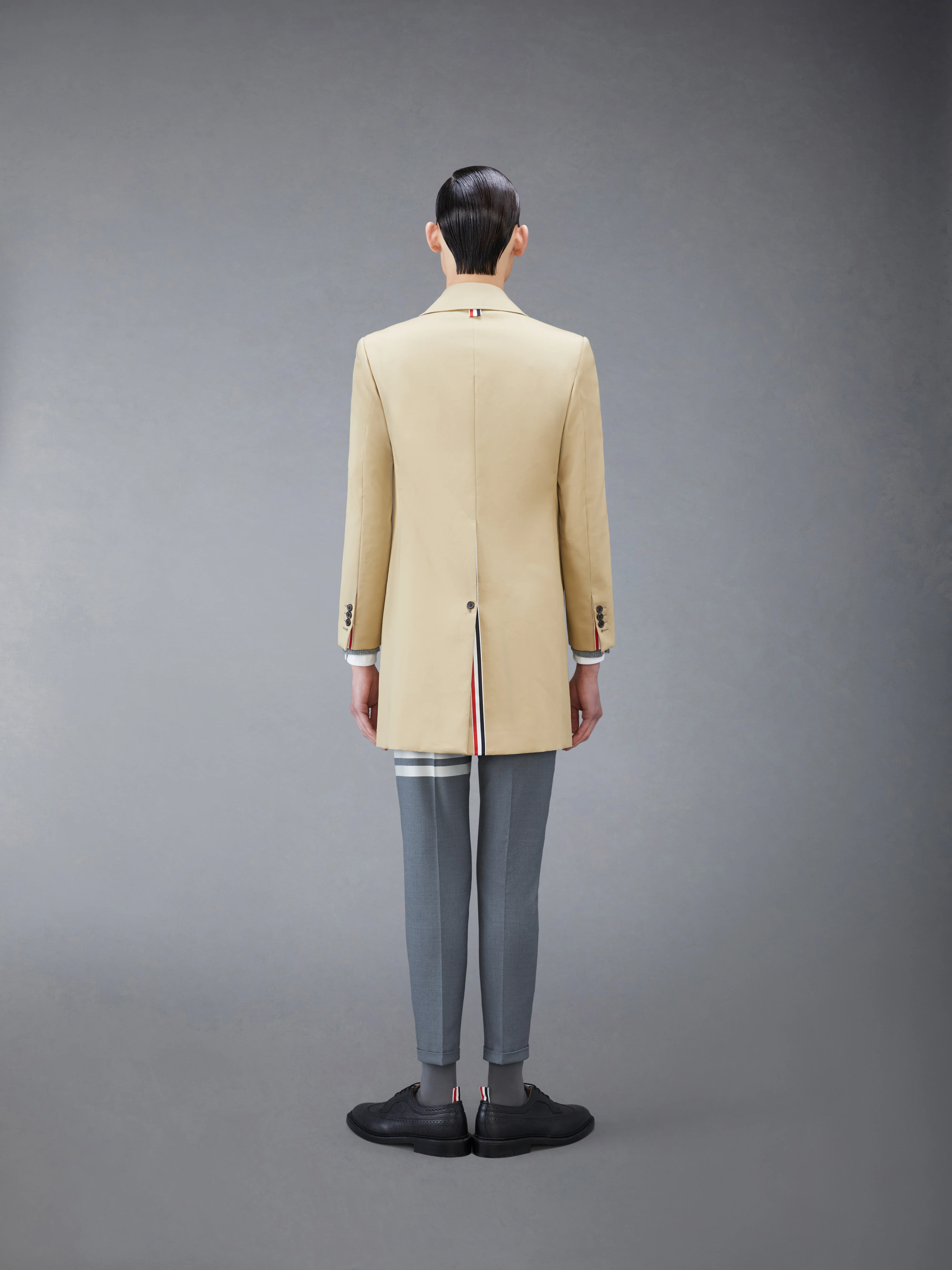 MACKINTOSH BAL COLLAR OVERCOAT
