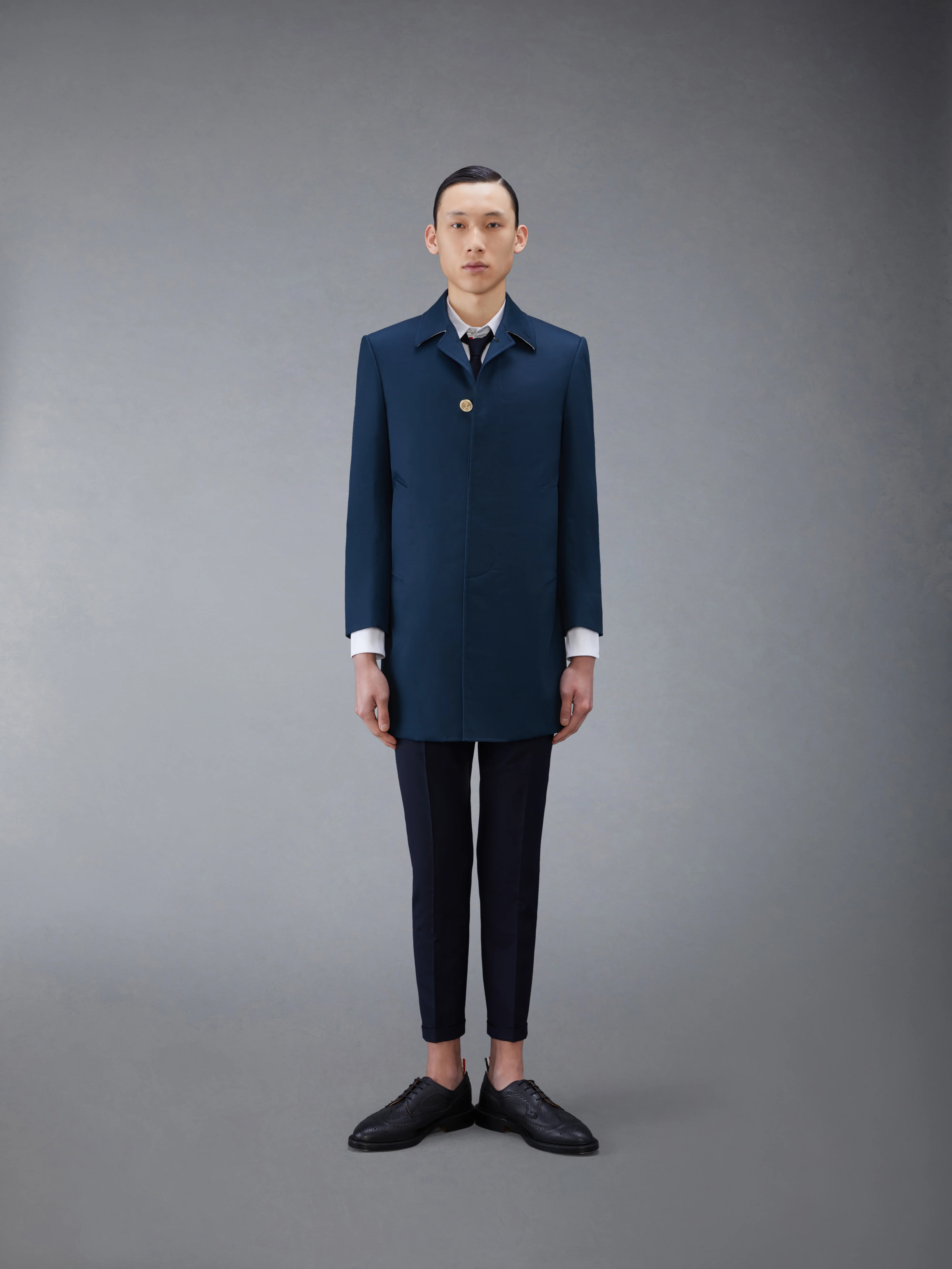 MACKINTOSH BAL COLLAR OVERCOAT