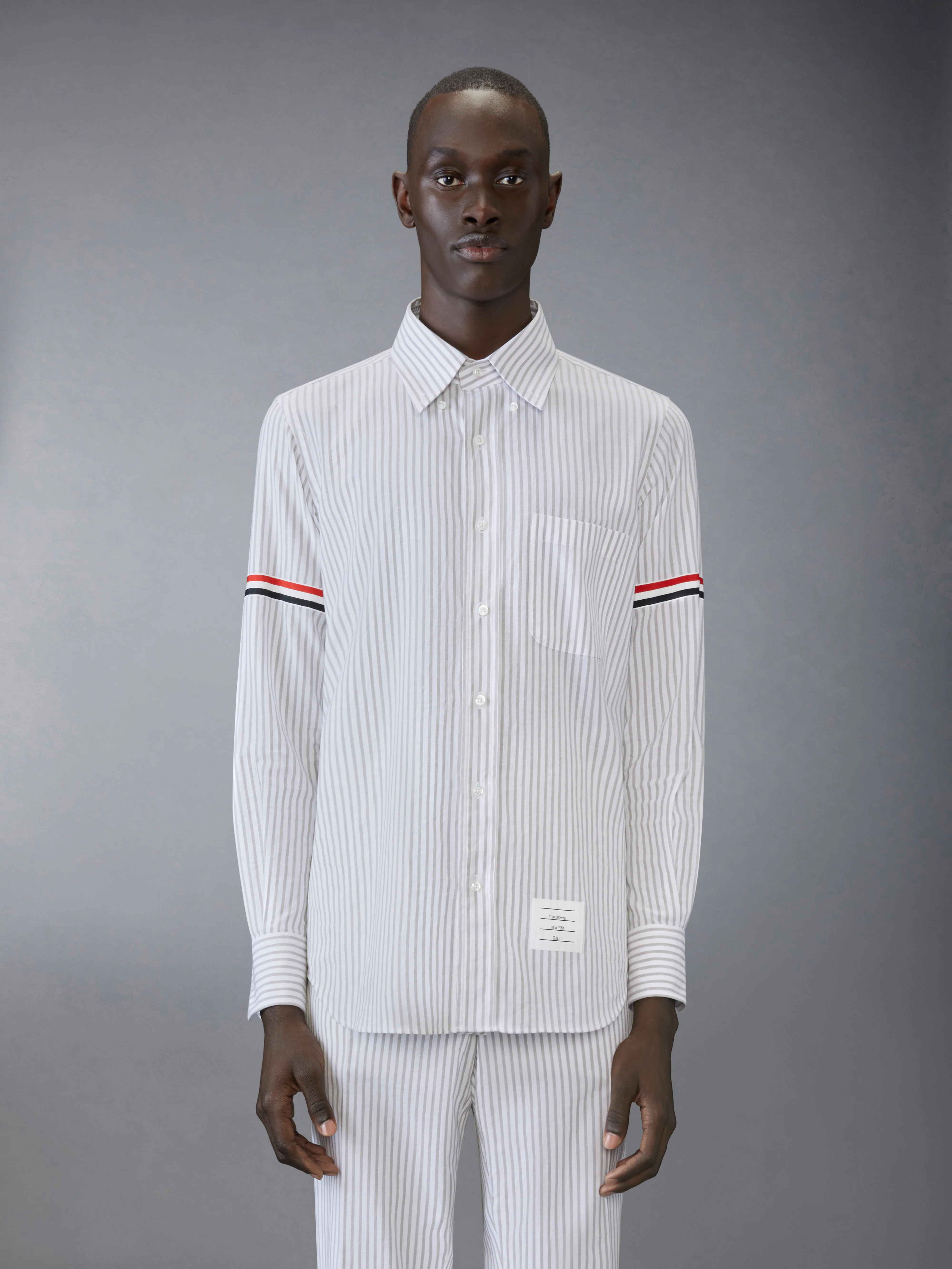 MADRAS COTTON ARMBAND SHIRT