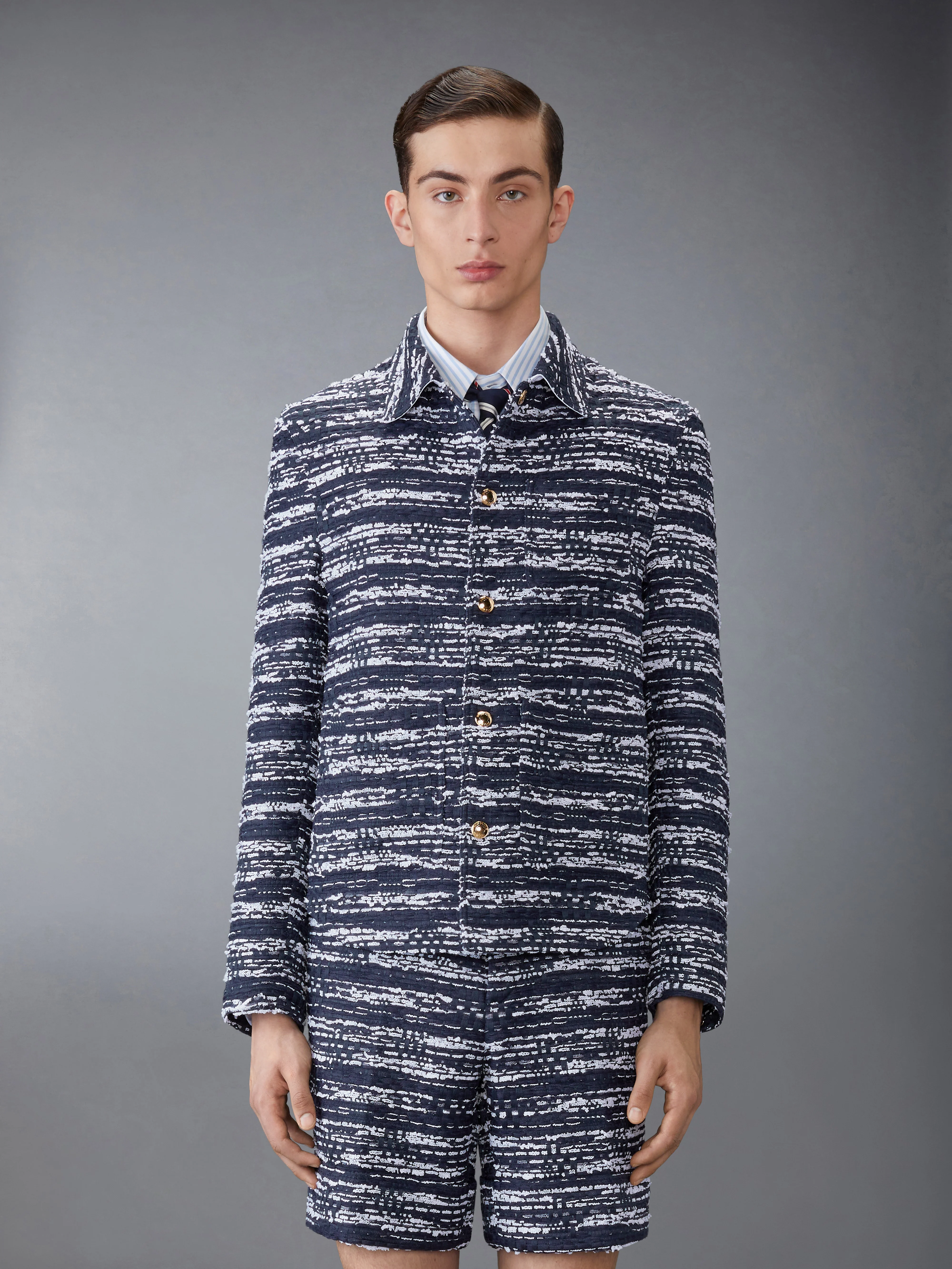 8652-melange-tulle-yarn-tweed-utility-jacket-1.webp MELANGE TULLE YARN TWEED UTILITY JACKET