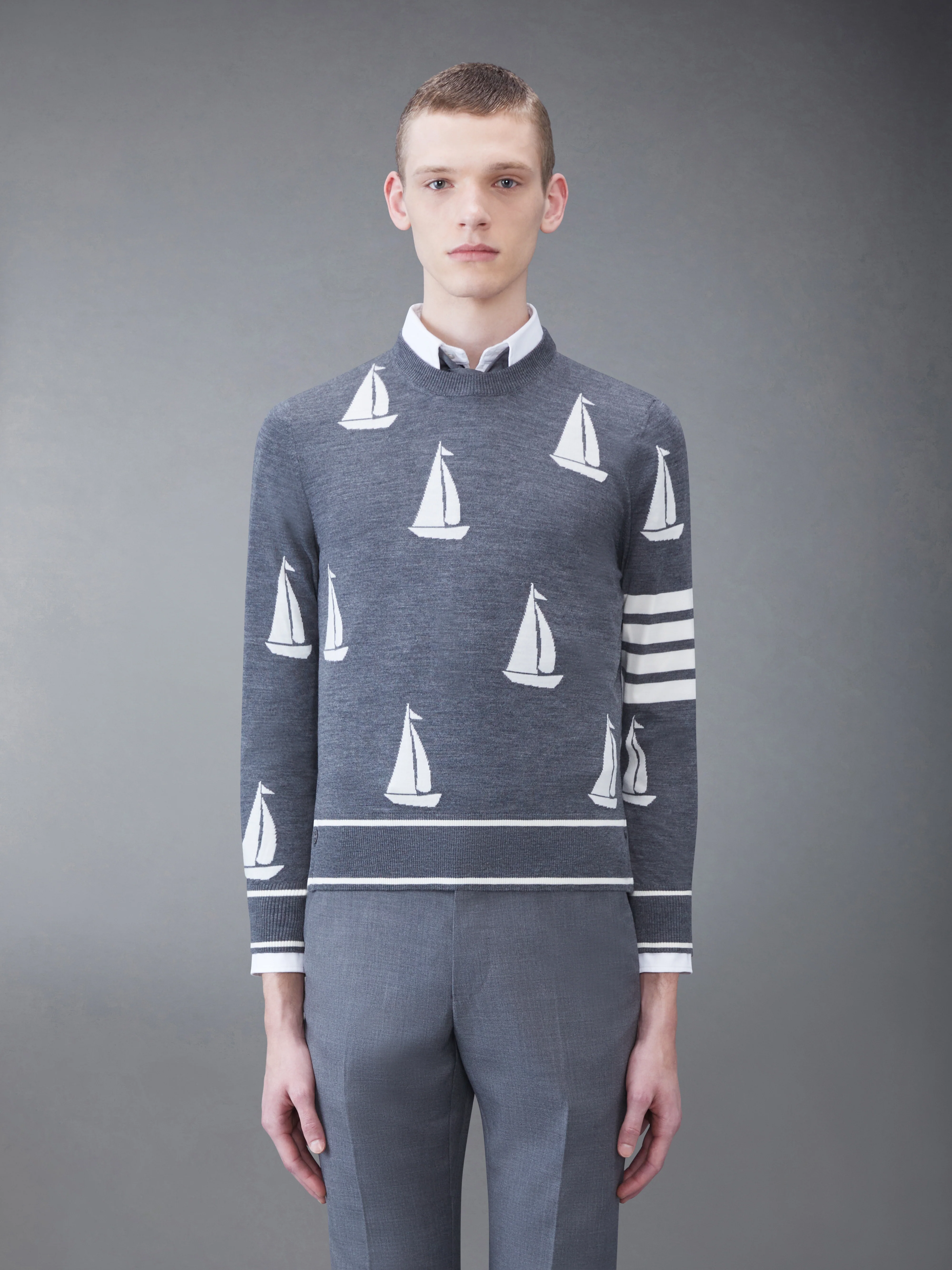 8730-merino-sailboat-4-bar-crew-neck-pullover-1.webp Merino Sailboat 4-bar Crew Neck Pullover