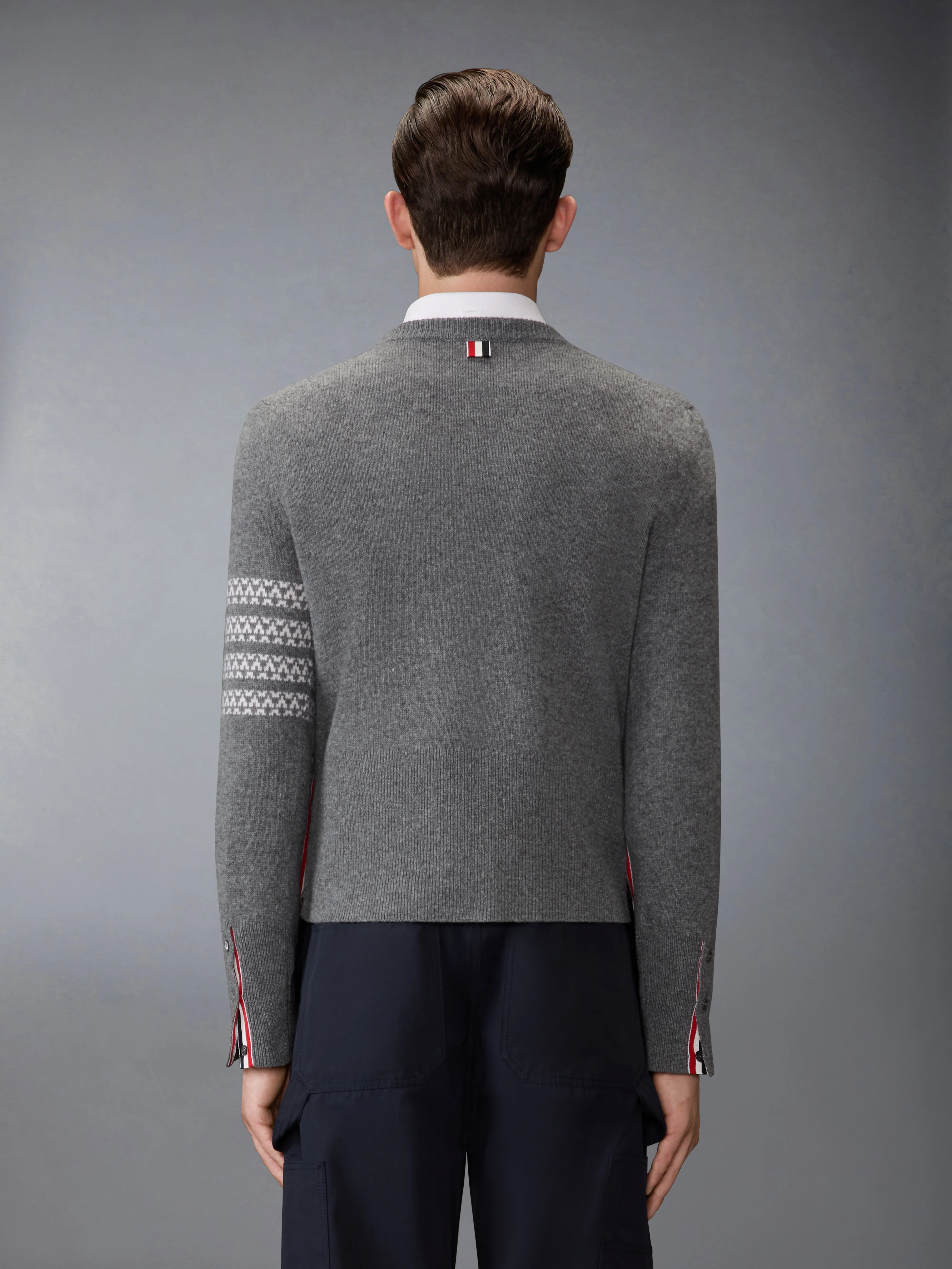 MERINO WOOL HOLIDAY HECTOR 4-BAR PULLOVER