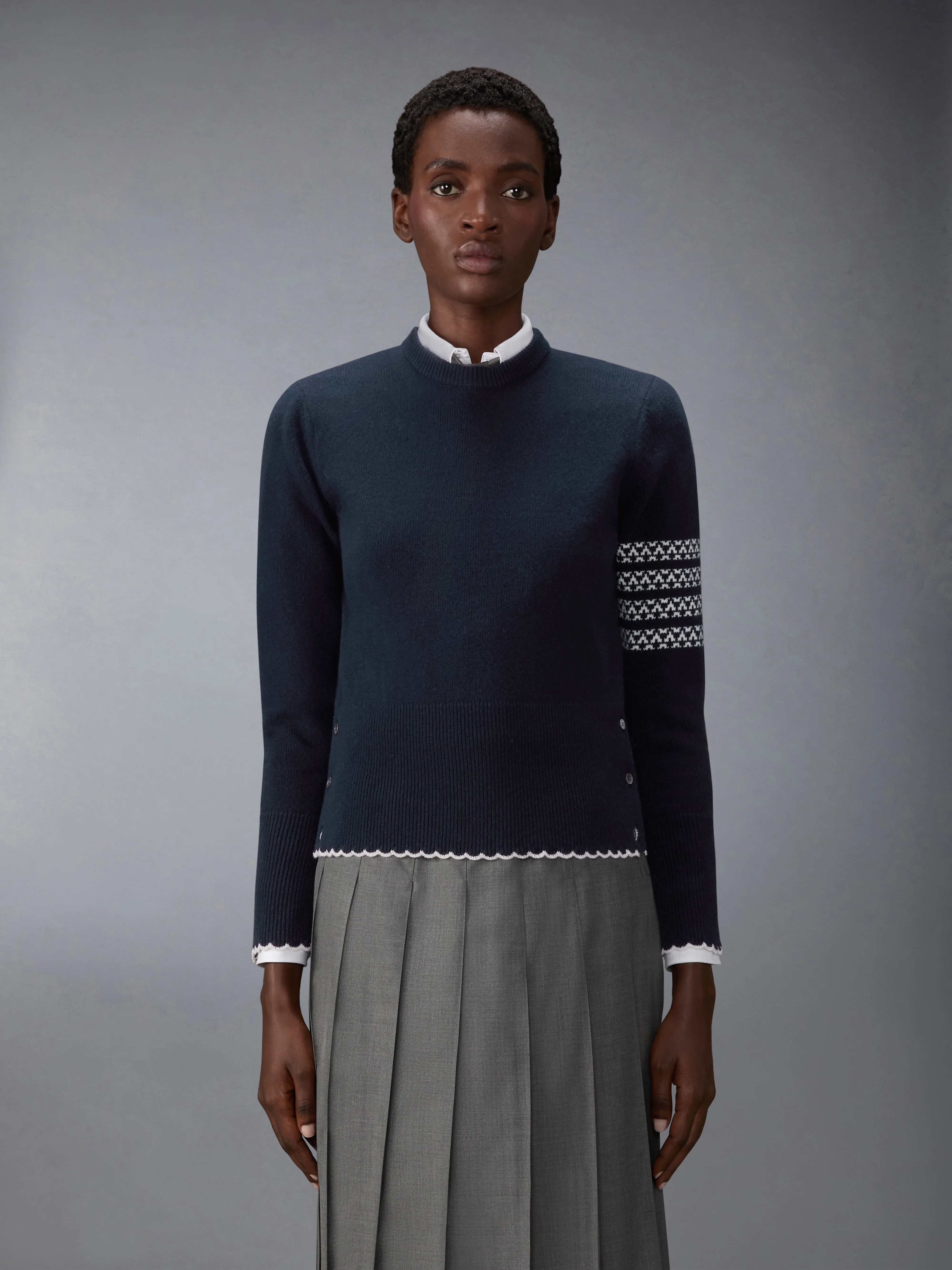 MERINO WOOL HOLIDAY HECTOR PULLOVER