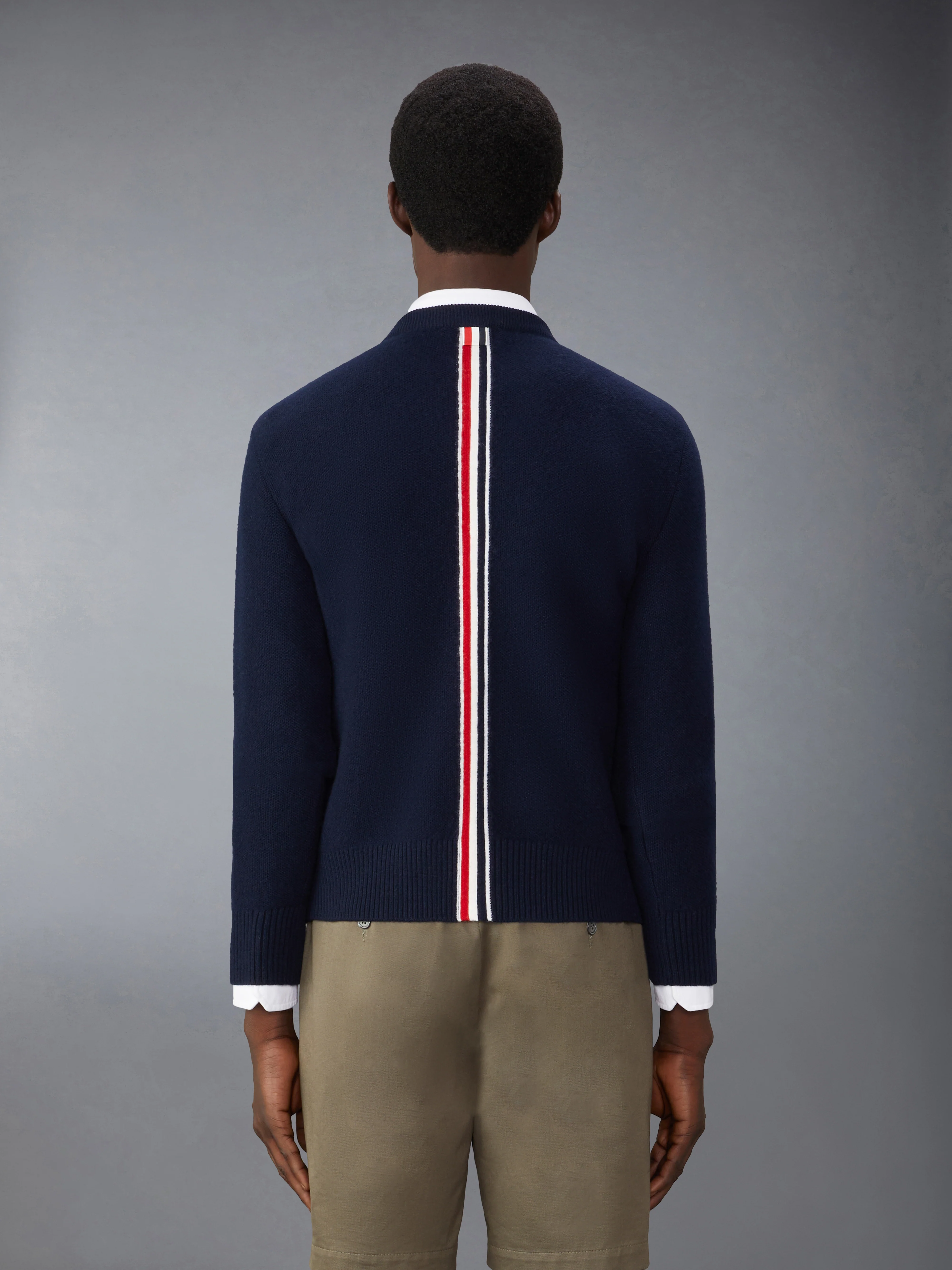 MERINO WOOL WASHED PIQUE PULLOVER
