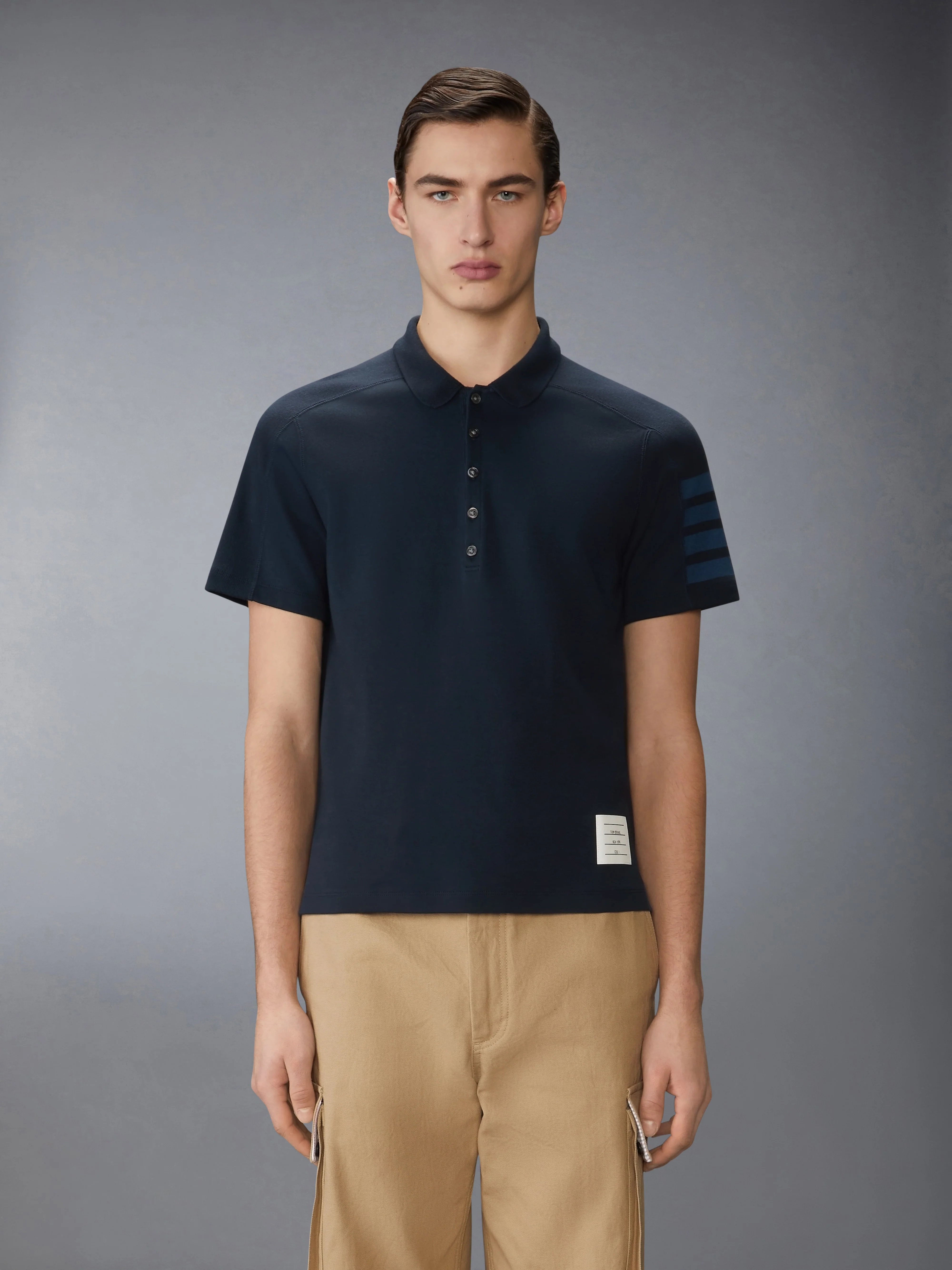 MILANO COTTON 4-BAR POLO
