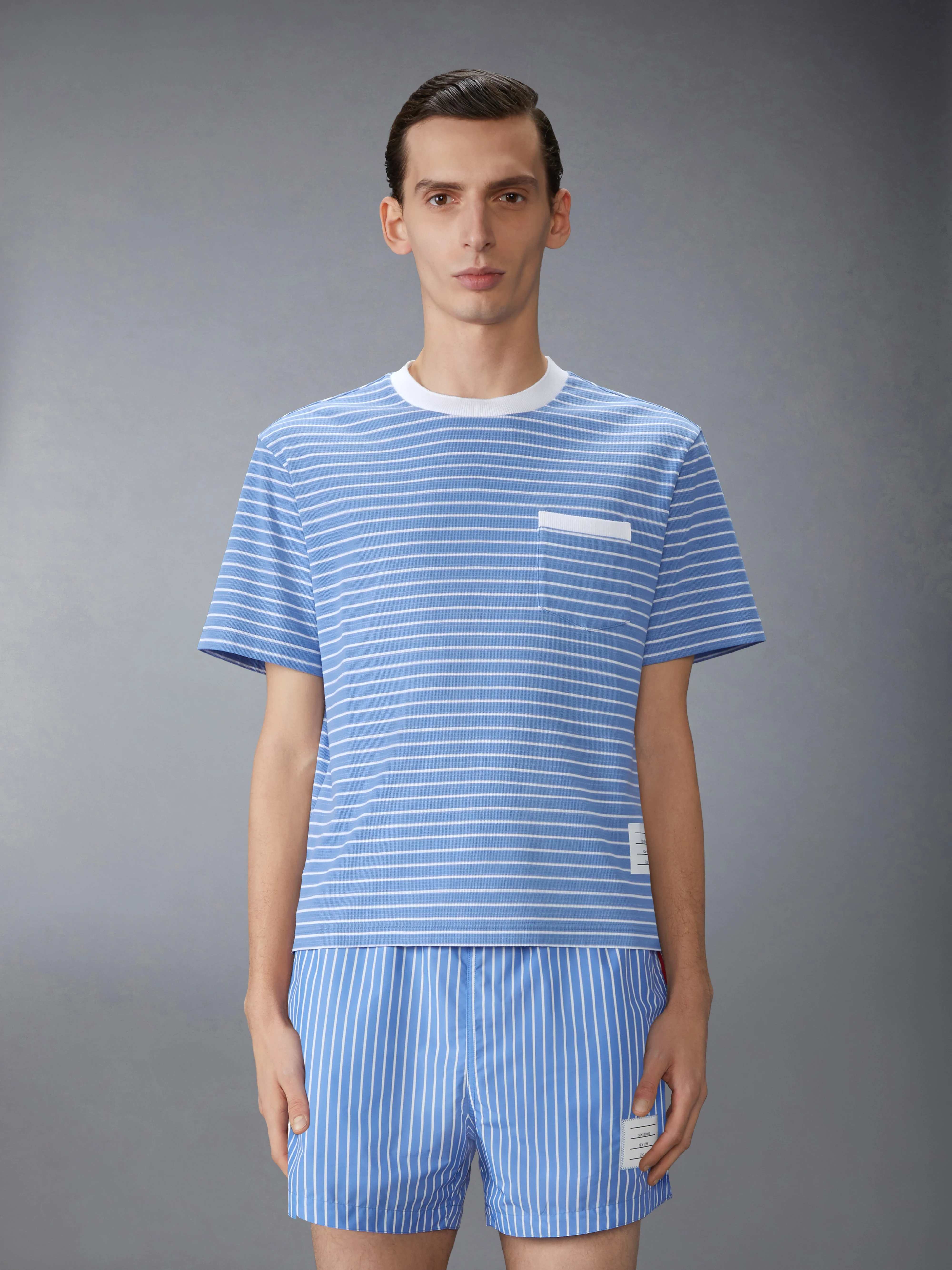 MILANO STRIPE POCKET TEE