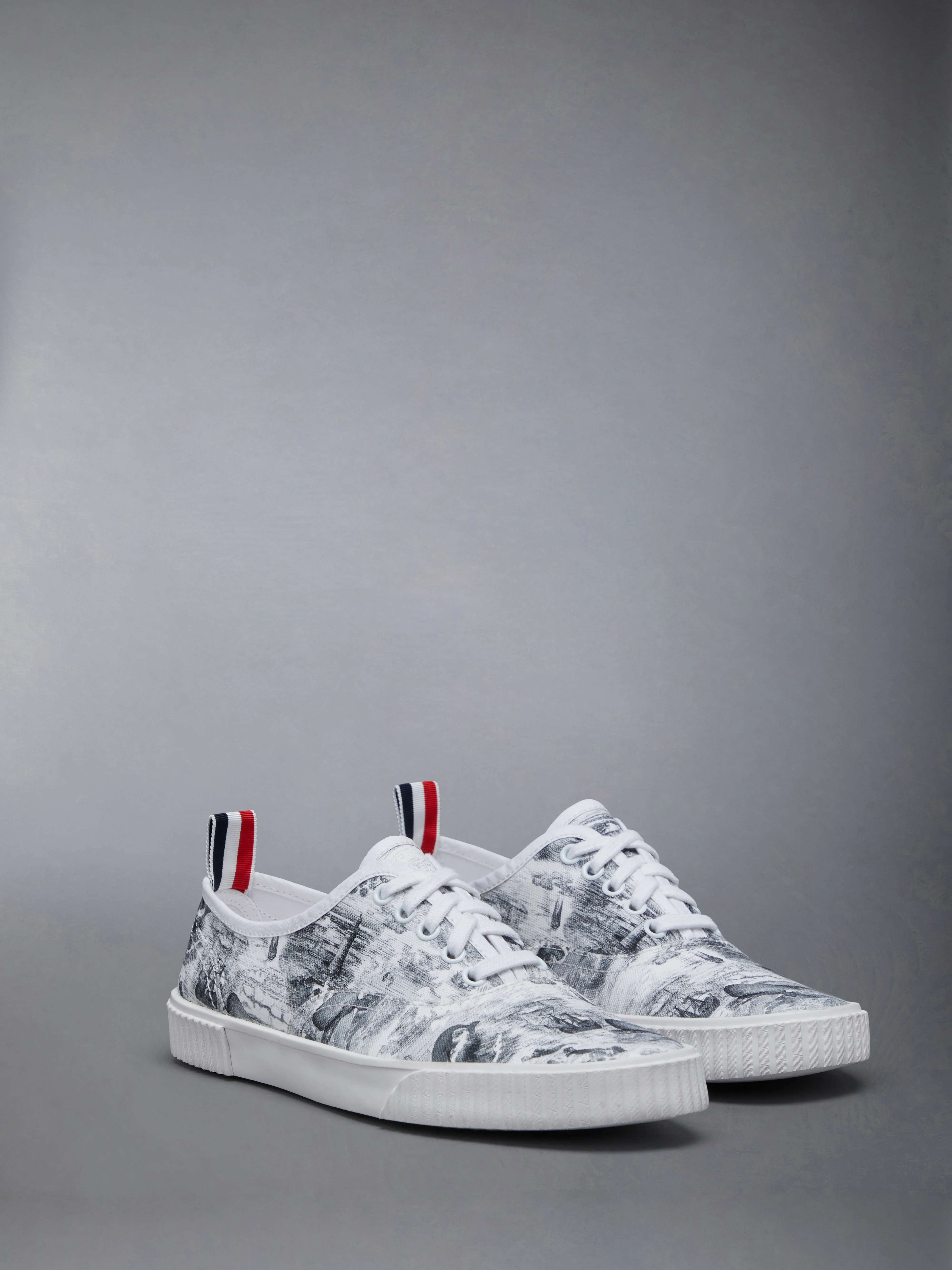 Nautical Toile Canvas Heritage Sneaker
