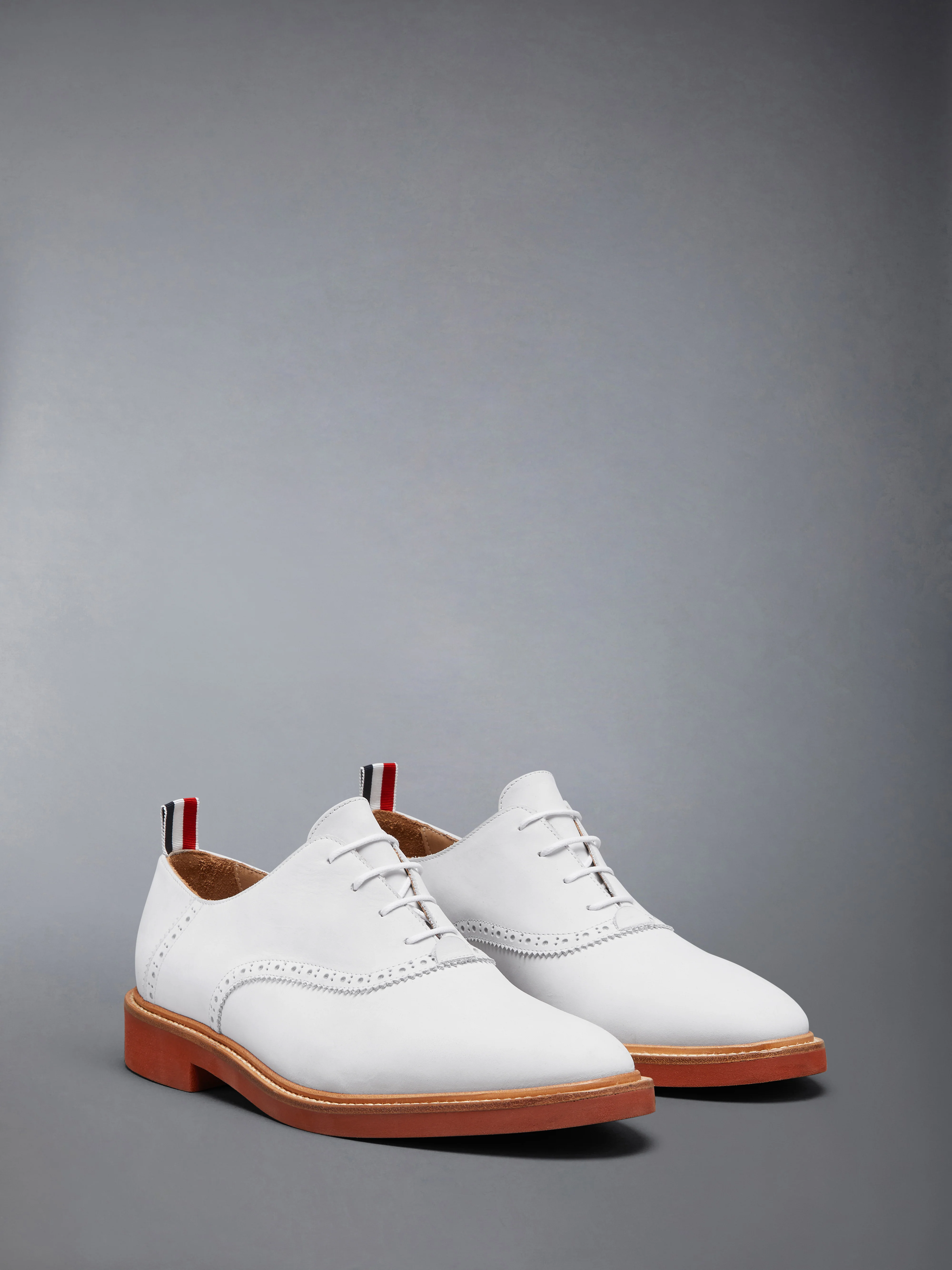 NUBUCK MICRO SOLE SADDLE SHOES