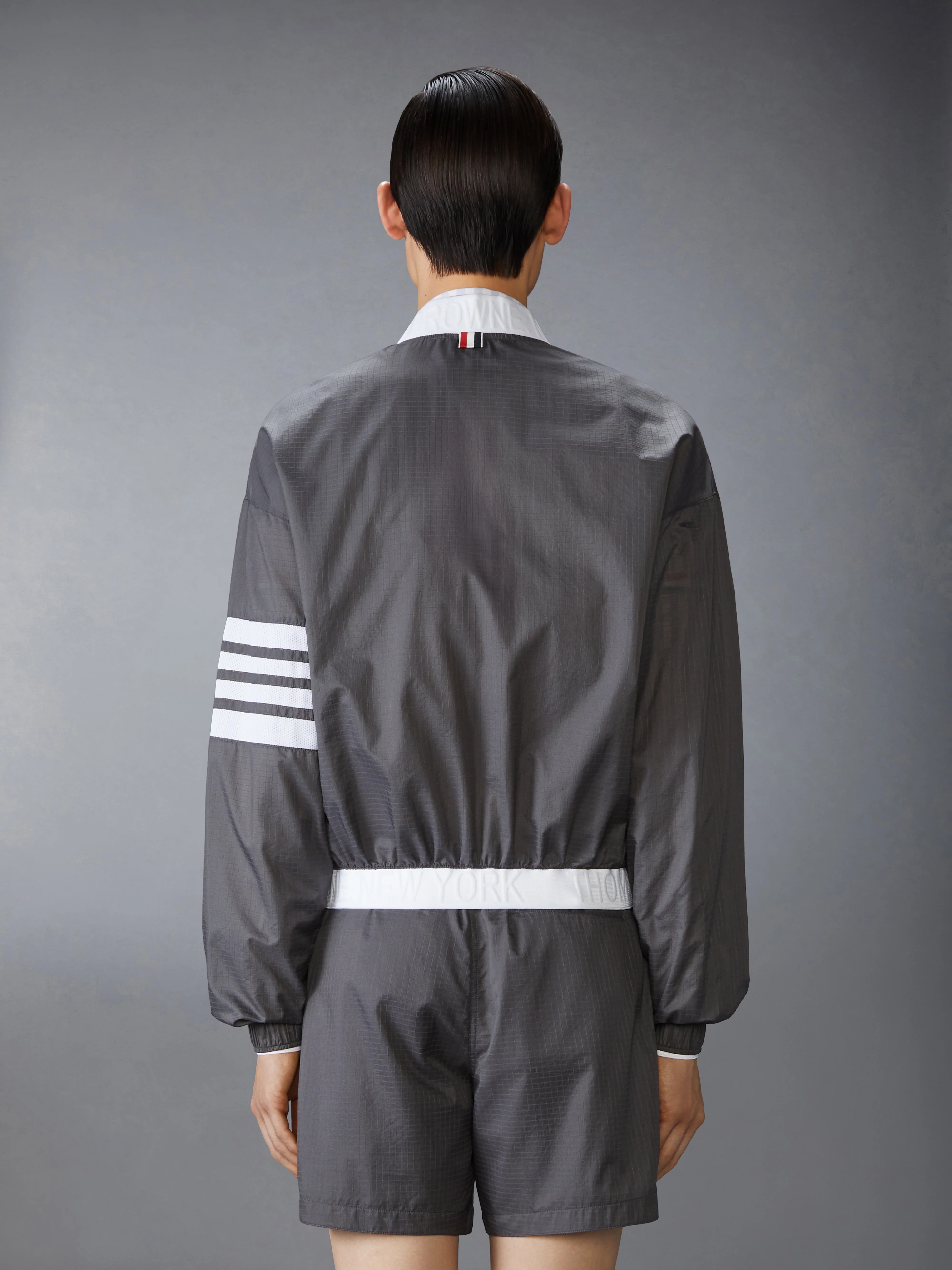 NYLON 4-BAR RIPSTOP WINDBREAKER