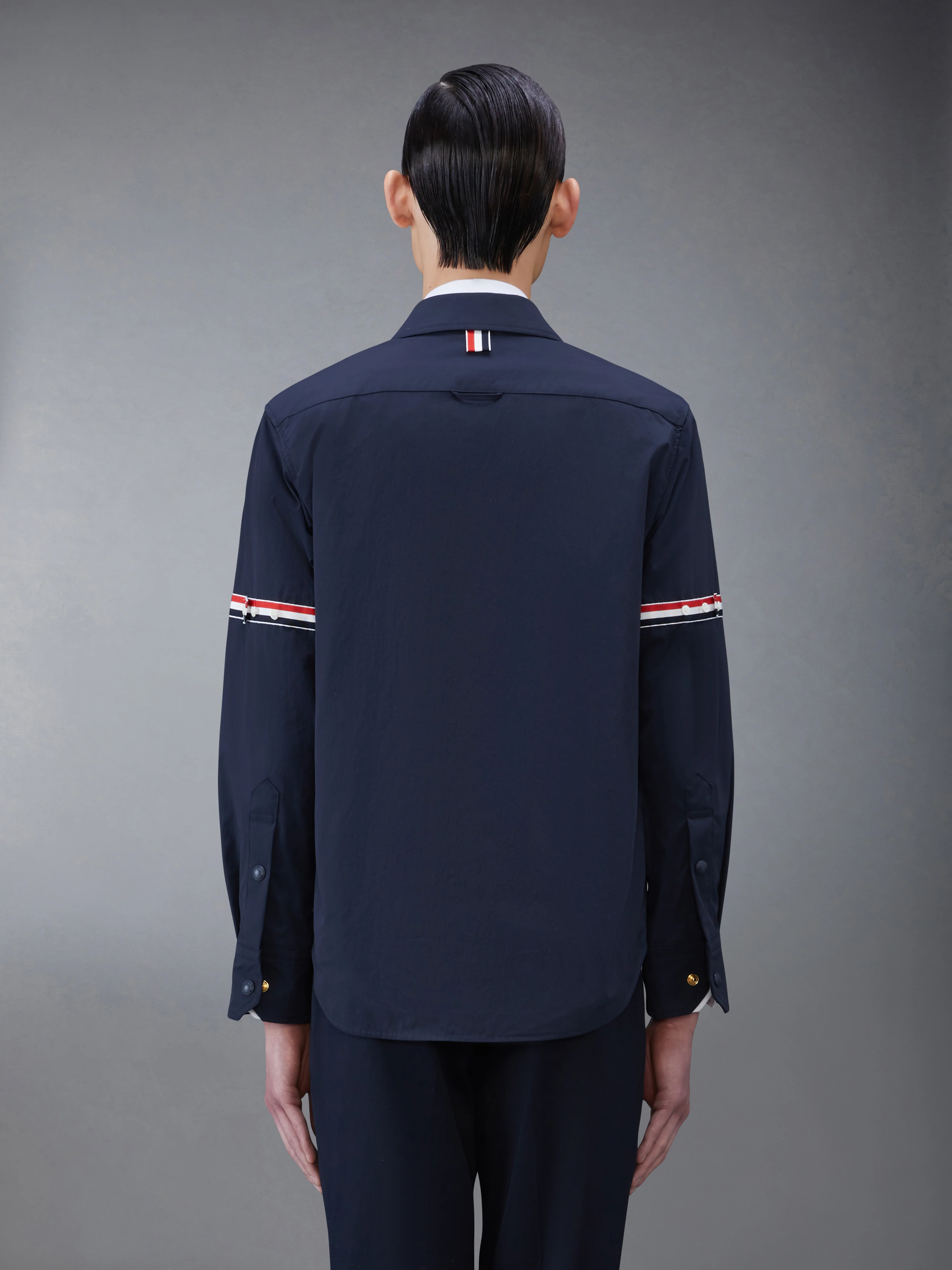 NYLON ARMBAND SHIRT JACKET