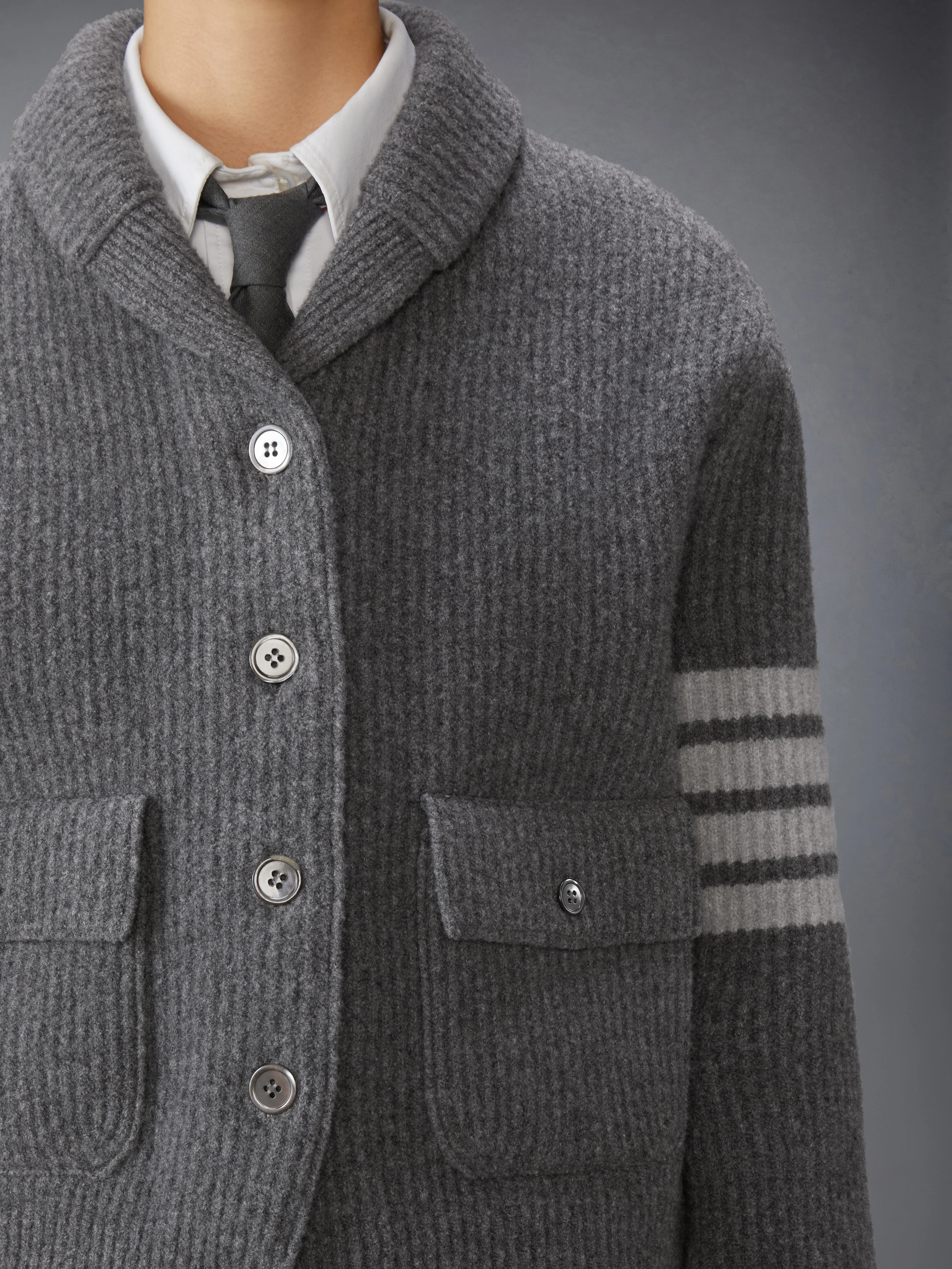94-boiled-merino-wool-4-bar-bomber-jacket-5.webp BOILED MERINO WOOL 4-BAR BOMBER JACKET
