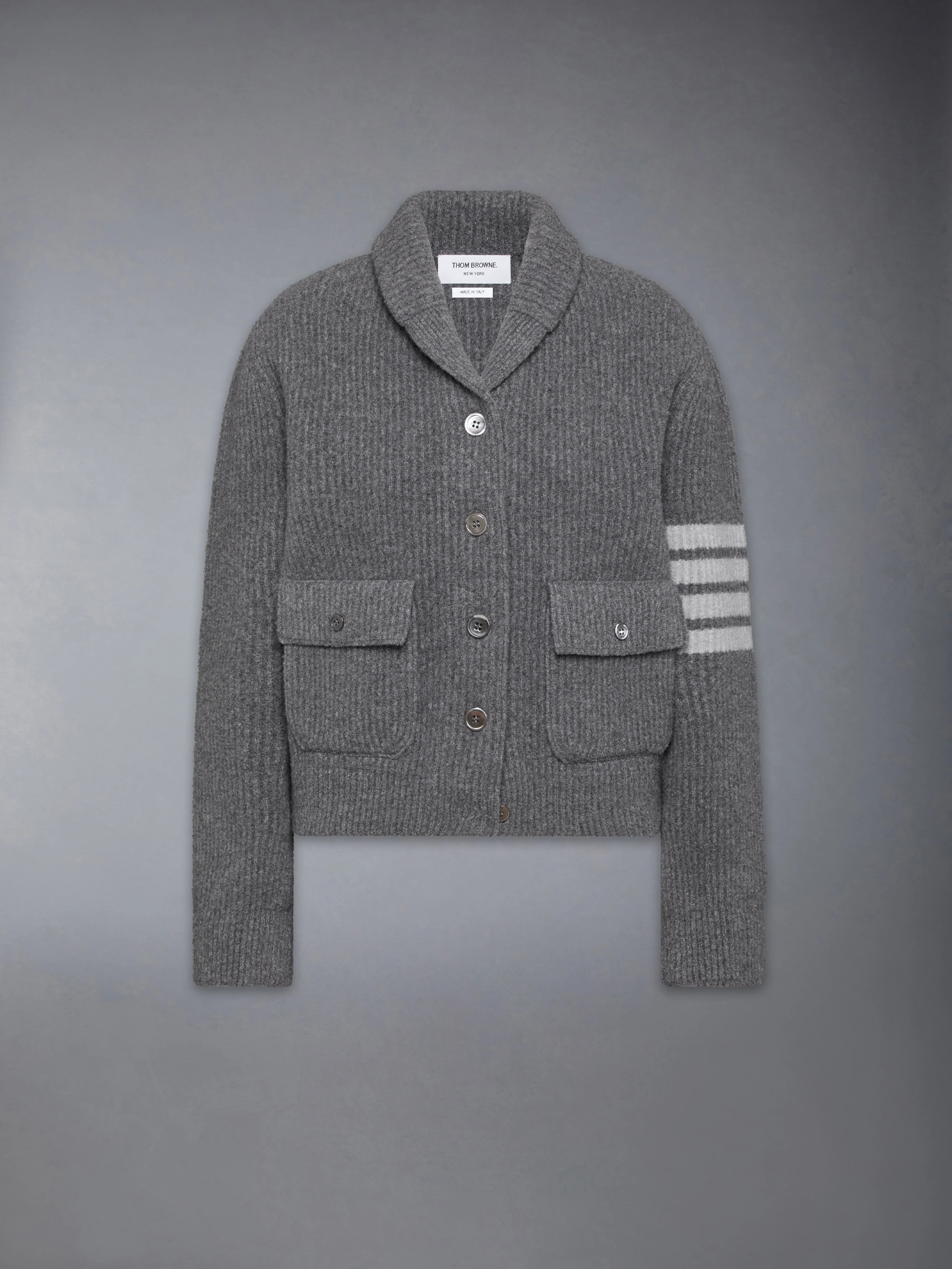 94-boiled-merino-wool-4-bar-bomber-jacket-6.webp BOILED MERINO WOOL 4-BAR BOMBER JACKET