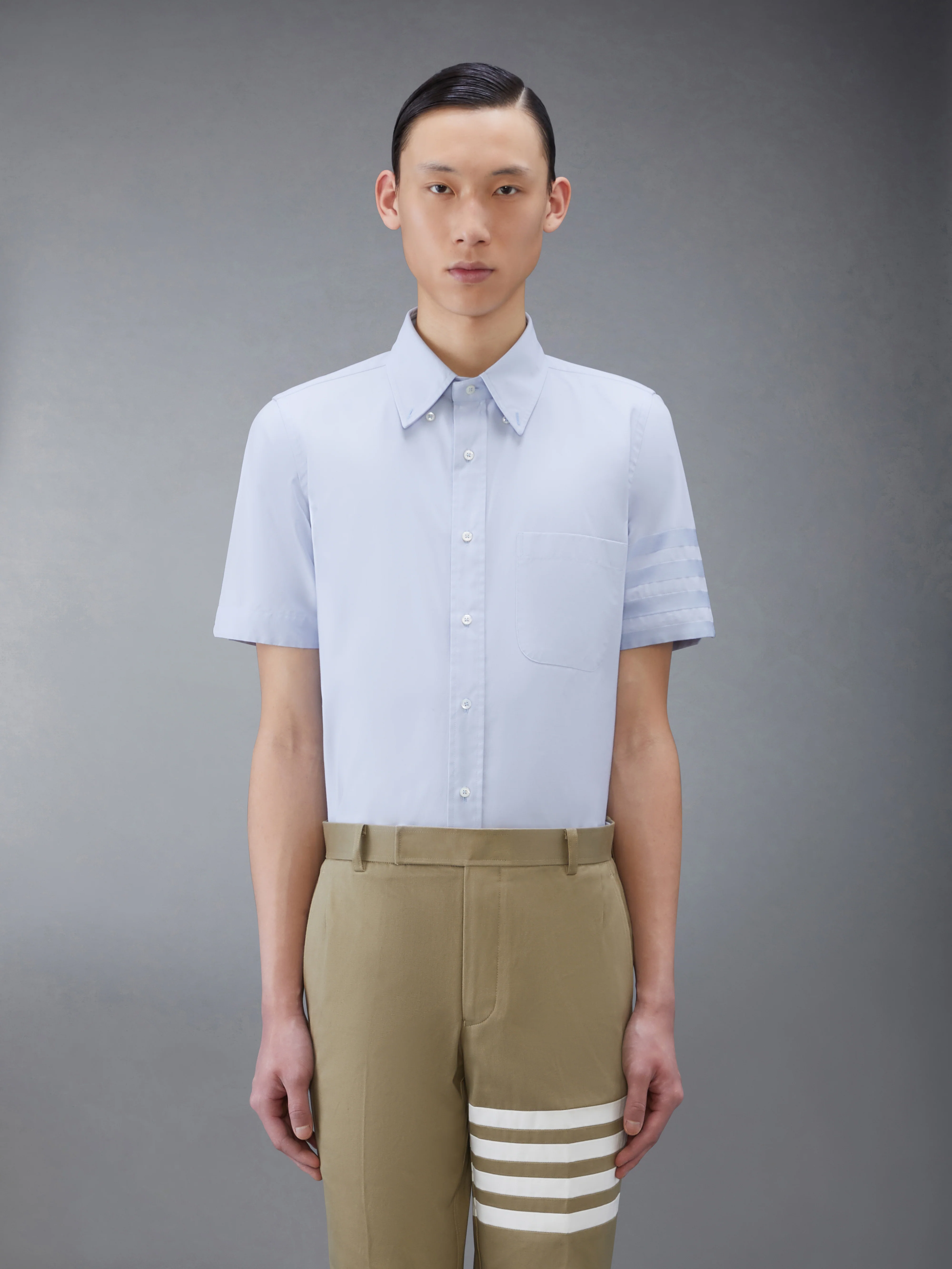 OXFORD 4-BAR SHORT SLEEVE SHIRT