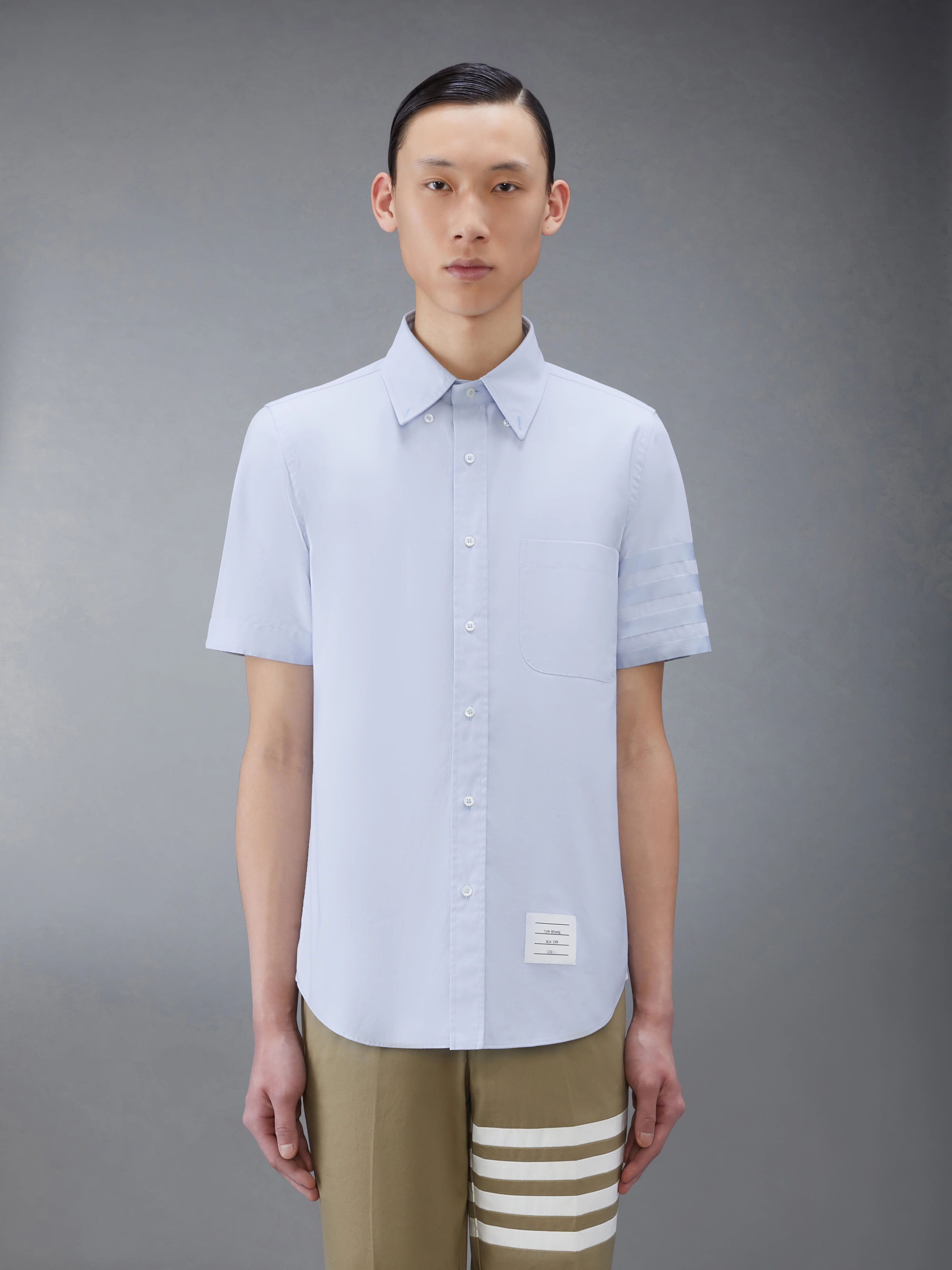 OXFORD 4-BAR SHORT SLEEVE SHIRT