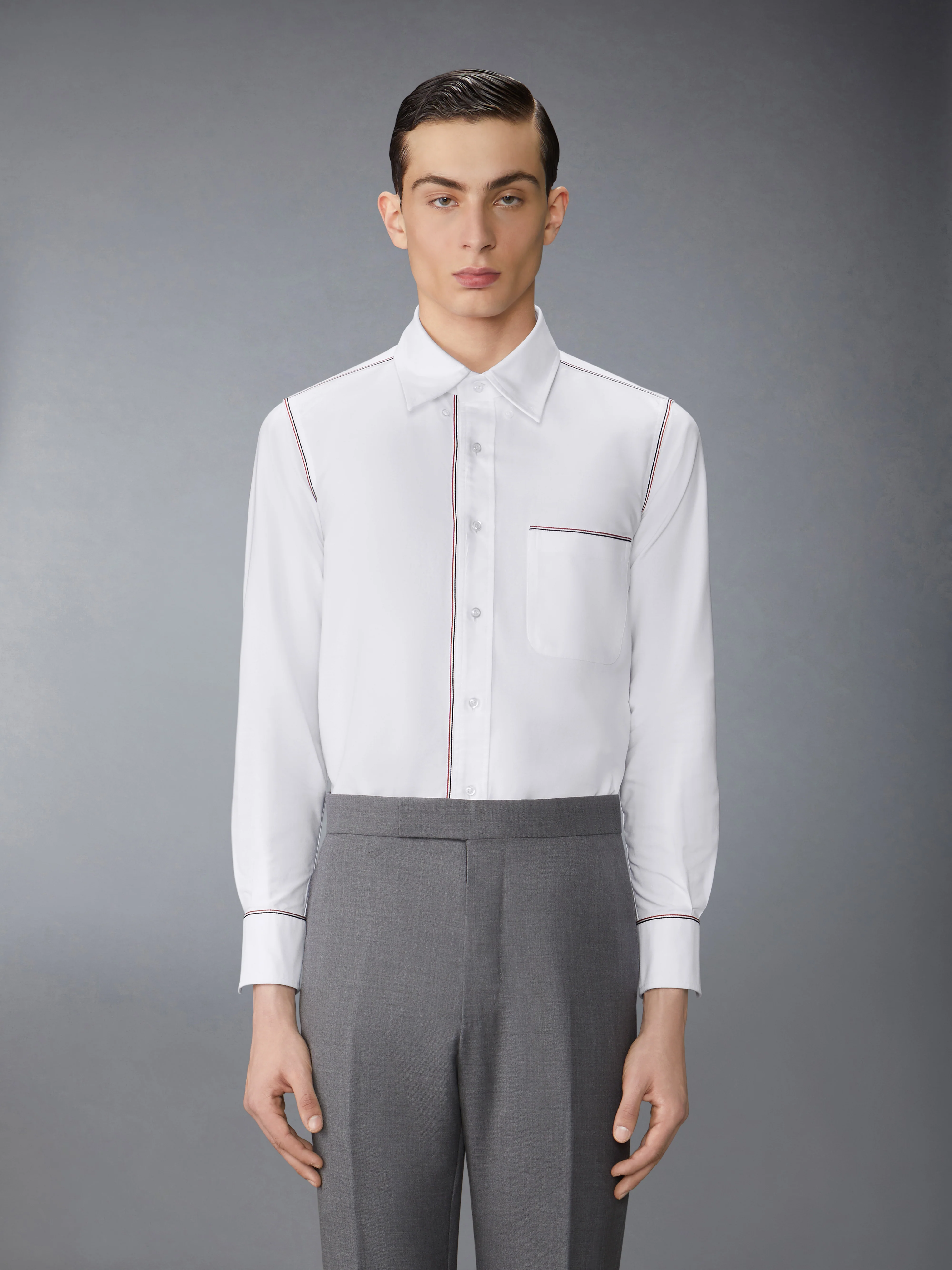 OXFORD GROSGRAIN FRAMING SHIRT