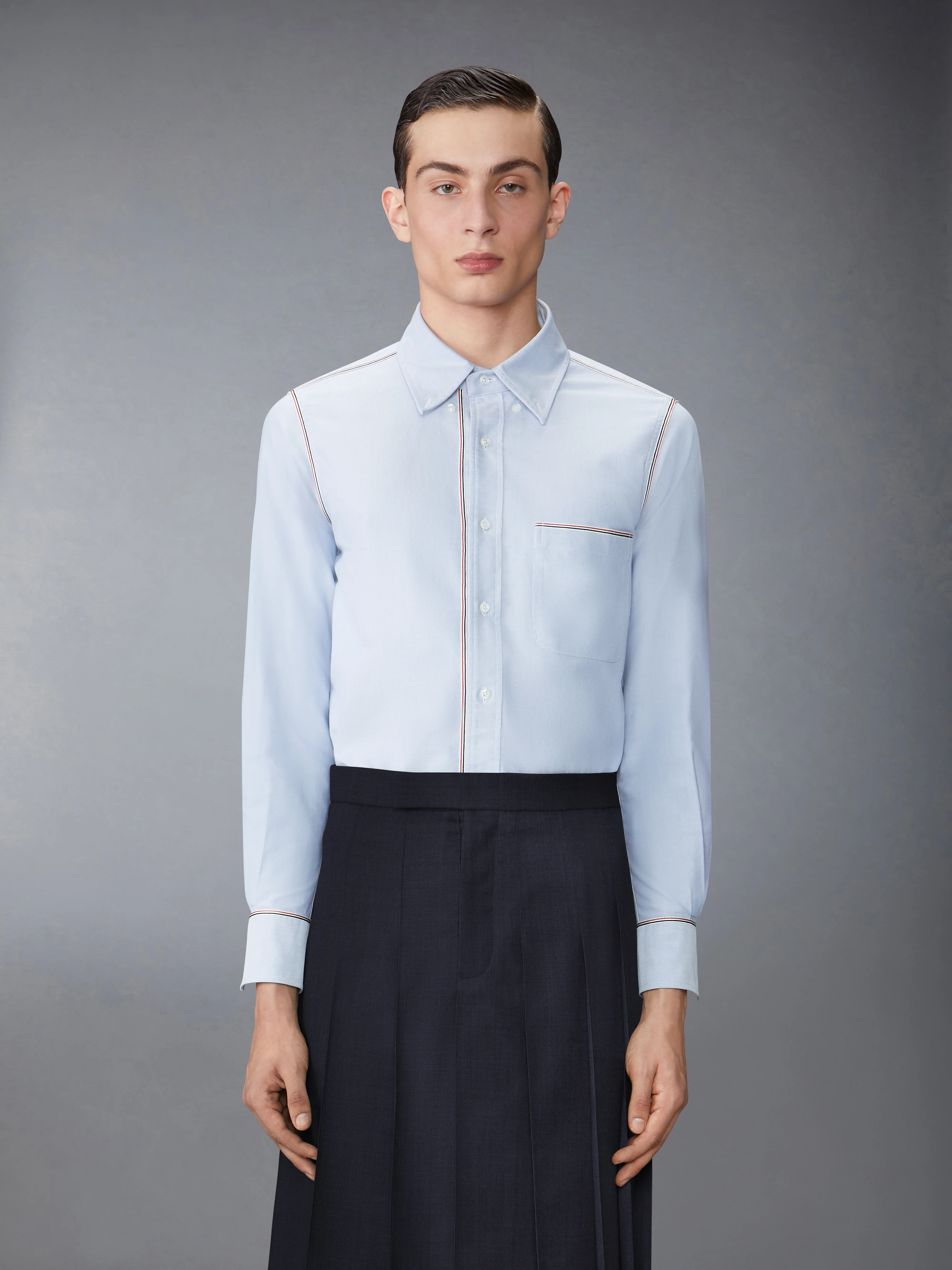 OXFORD GROSGRAIN FRAMING SHIRT