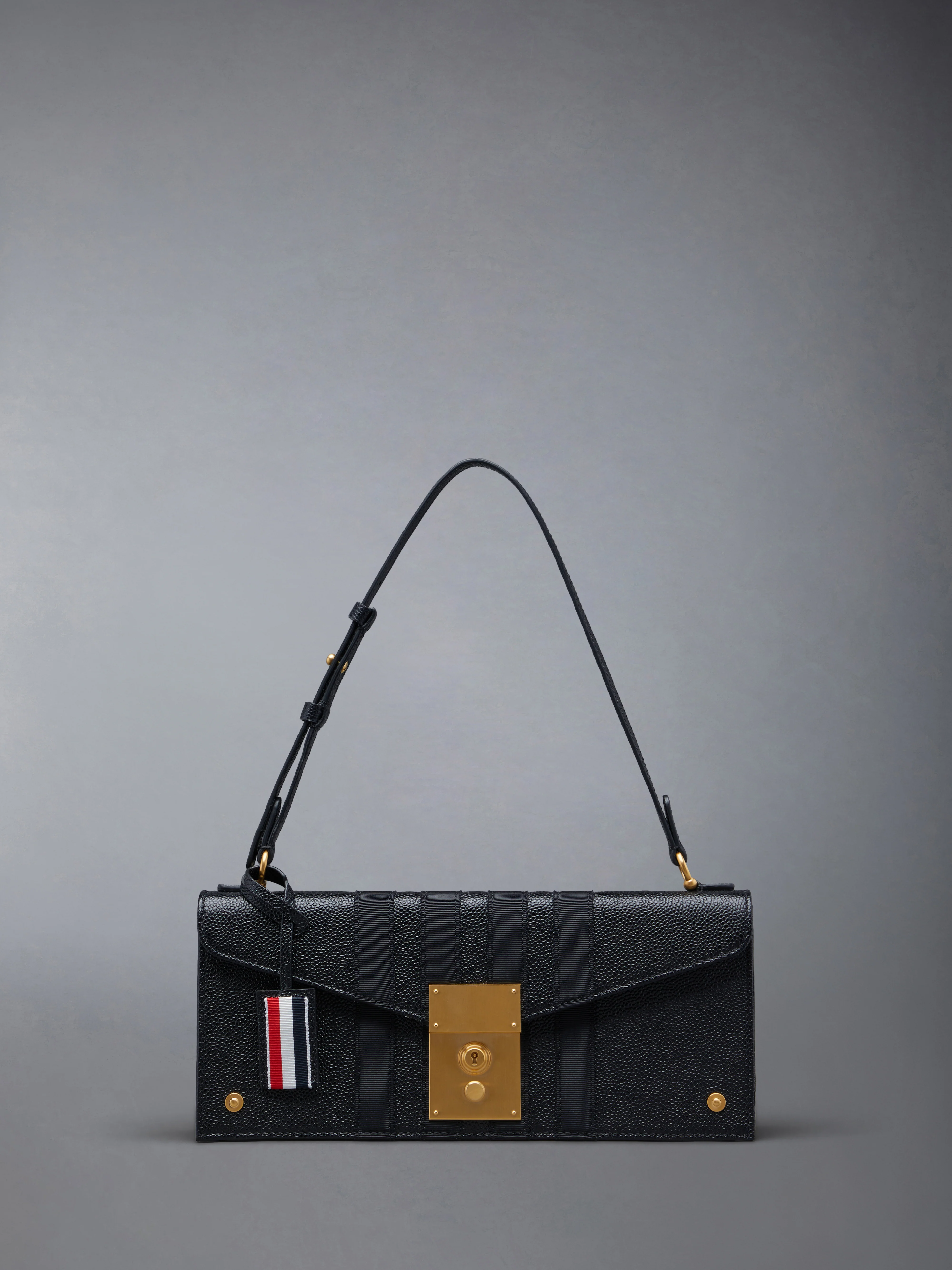 PEBBLE GRAIN 4-BAR MRS. THOM SHOULDER BAG