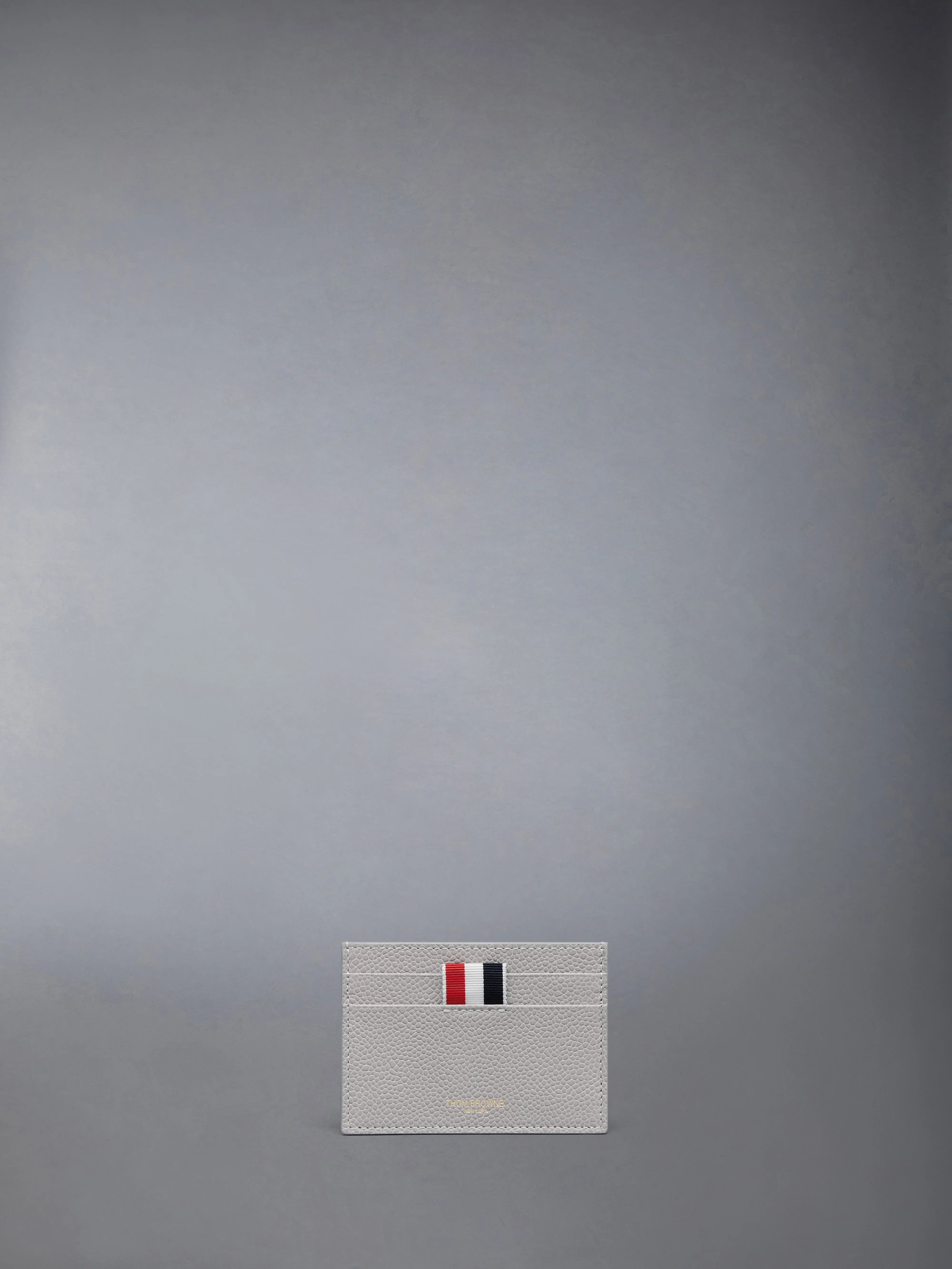 PEBBLE GRAIN 4-BAR SINGLE CARD HOLDER